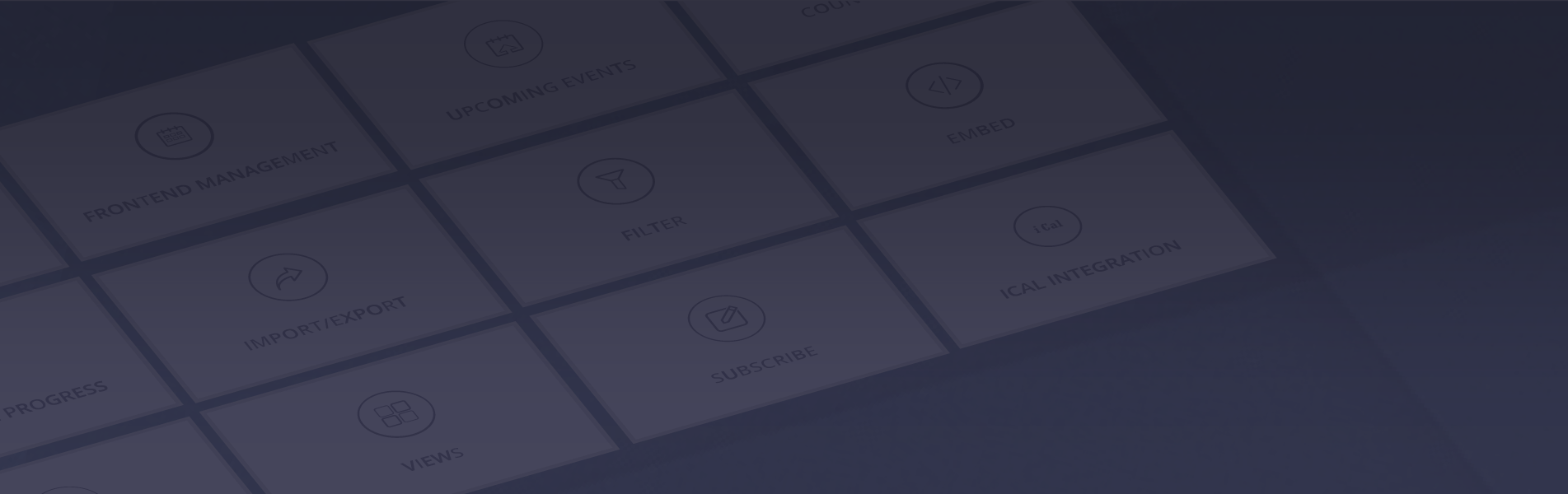 EVENT CALENDAR