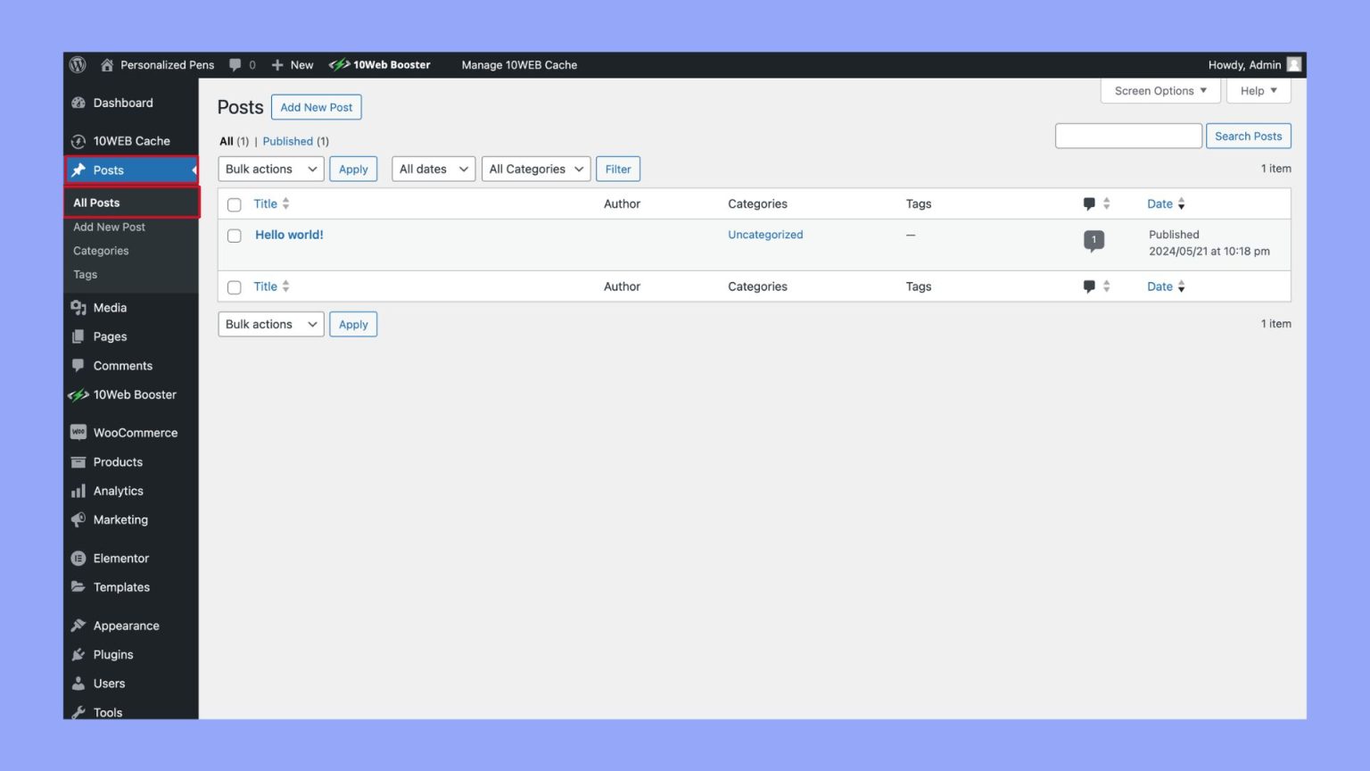 What is a Category in WordPress - 10Web