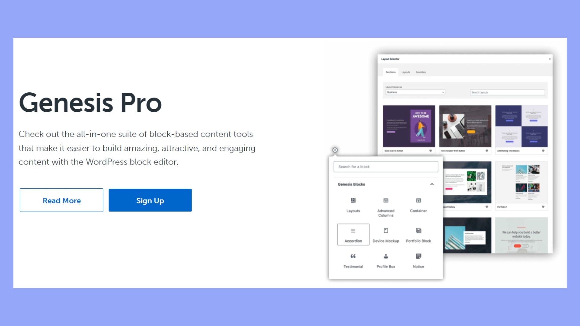 Get the Genesis Framework