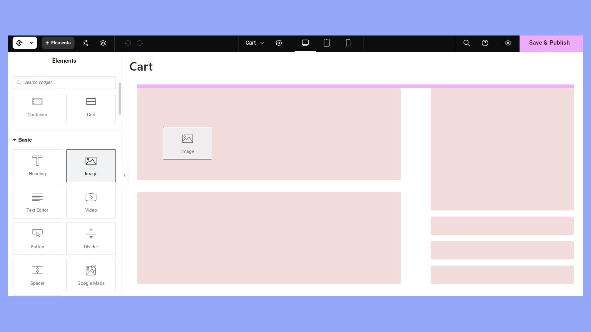 Editor constructor arrastrar y soltar