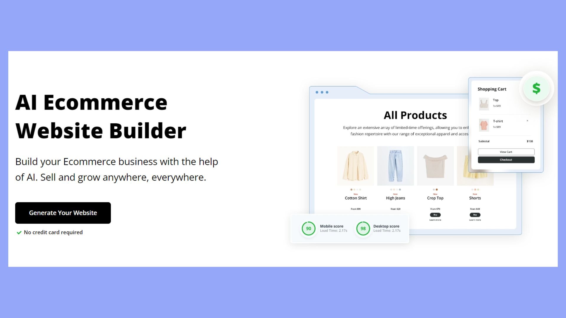 AI website builder 10Web