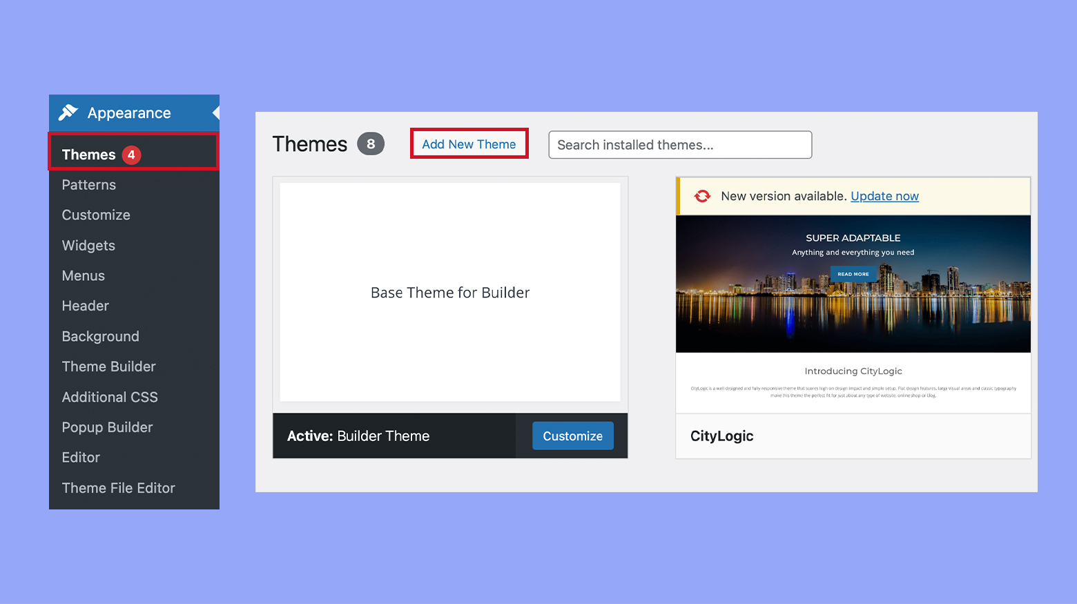 What is a WordPress Theme - 10Web