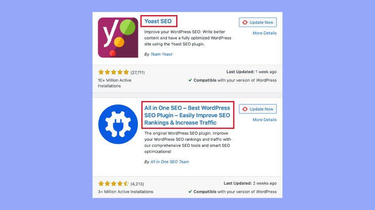 Using plugins for keyword research