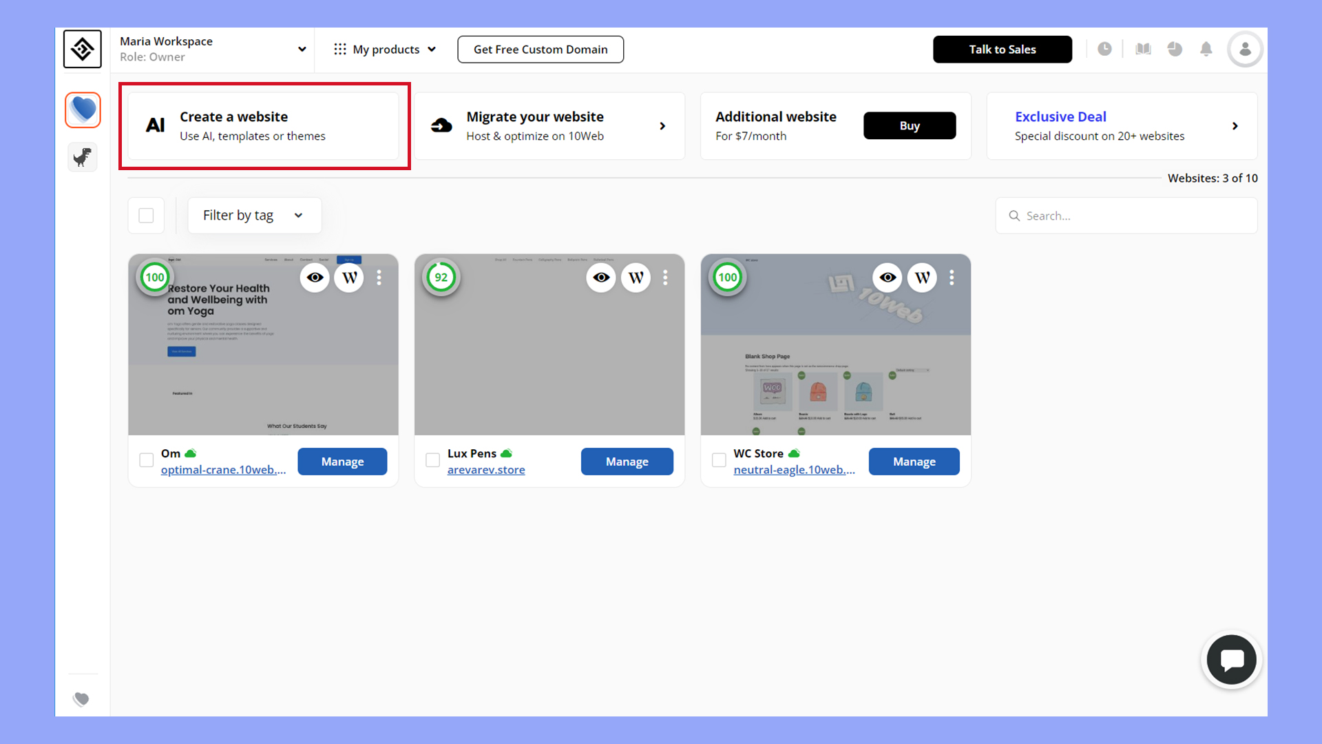 Muchos proveedores de alojamiento ofrecen la posibilidad de instalar WordPress con unos pocos clics.
