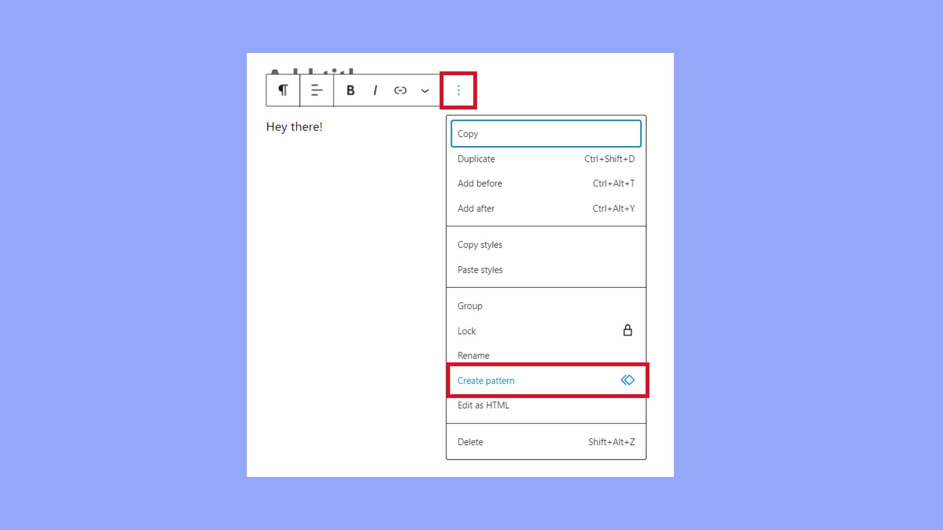 qué es un bloque reutilizable en wordpress