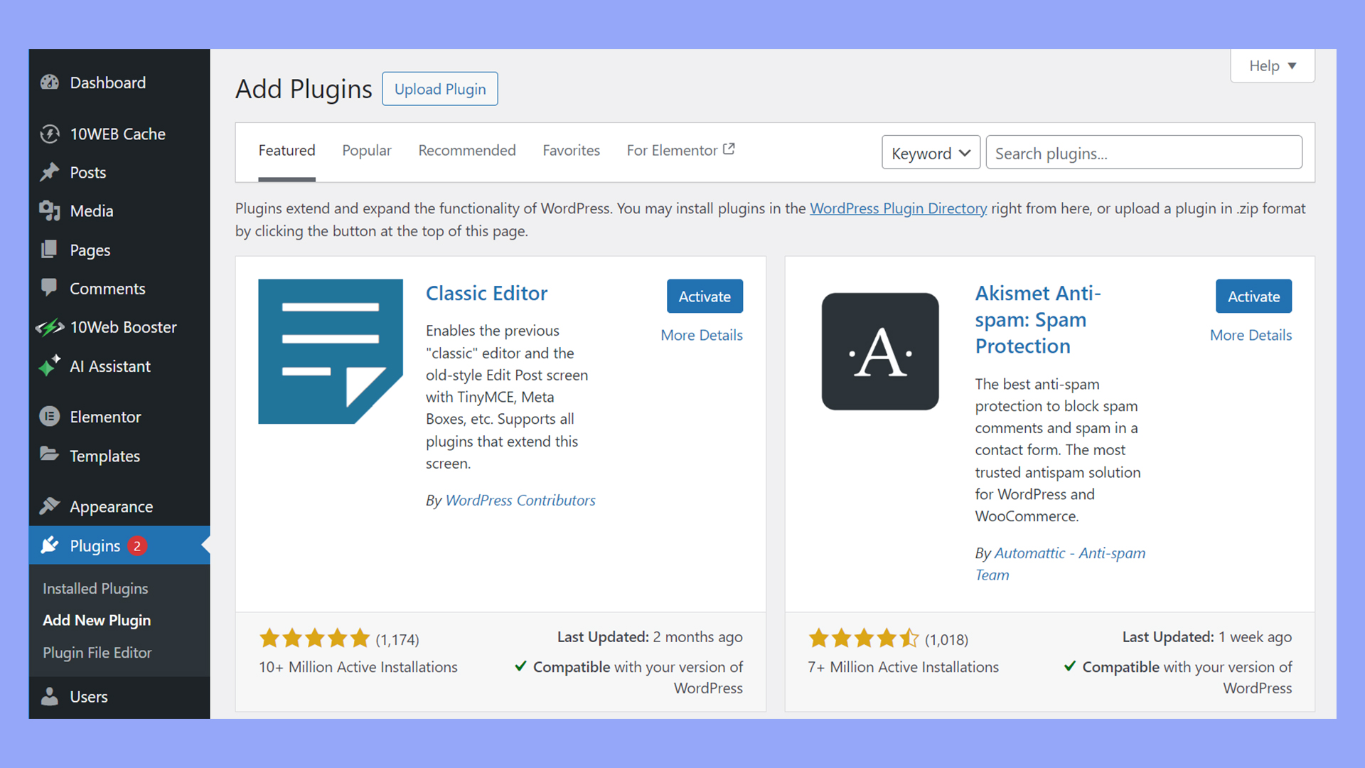 WordPress plugins help add functionality to your site with little or no coding knowledge.