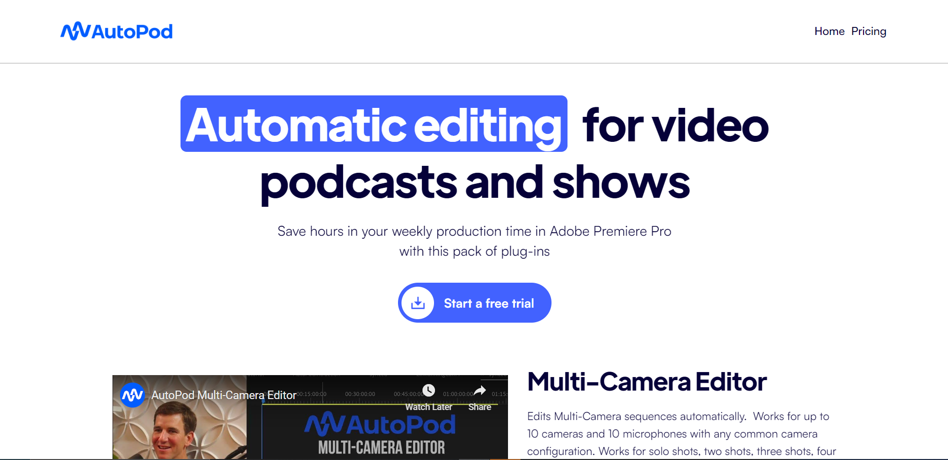 Screenshot for AutoPod