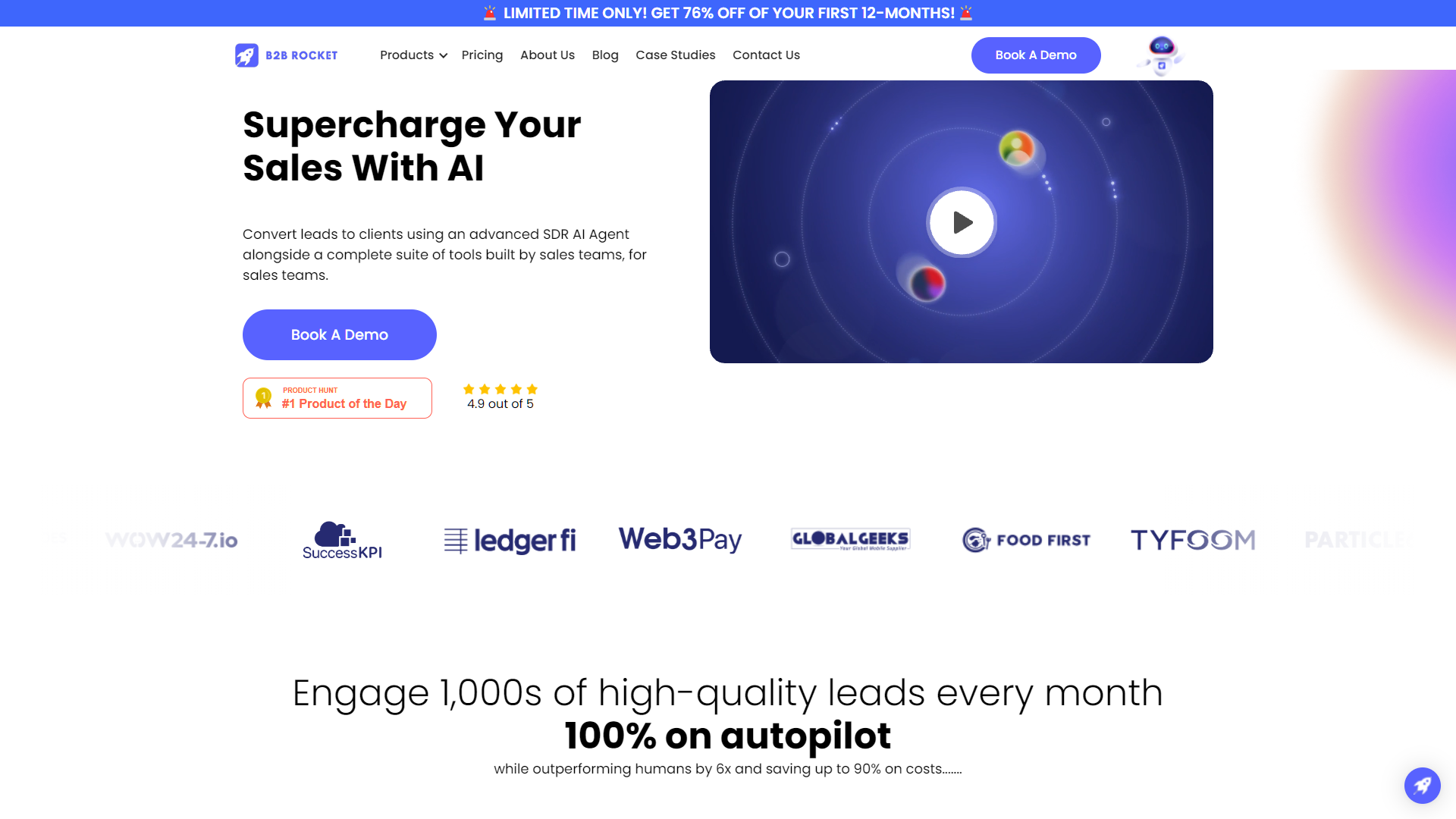 Screenshot for B2B Rocket