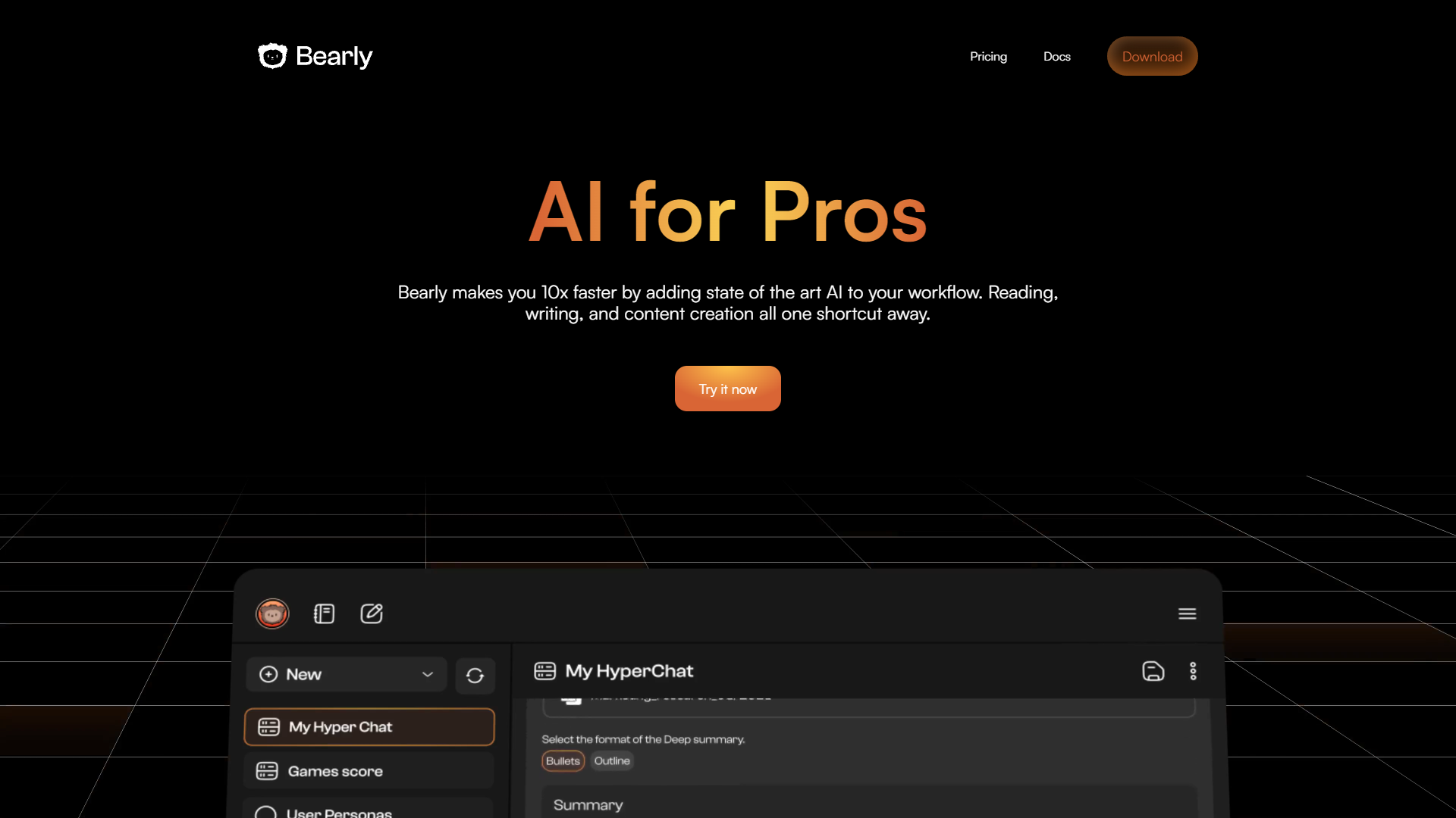 Screenshot for Bearly