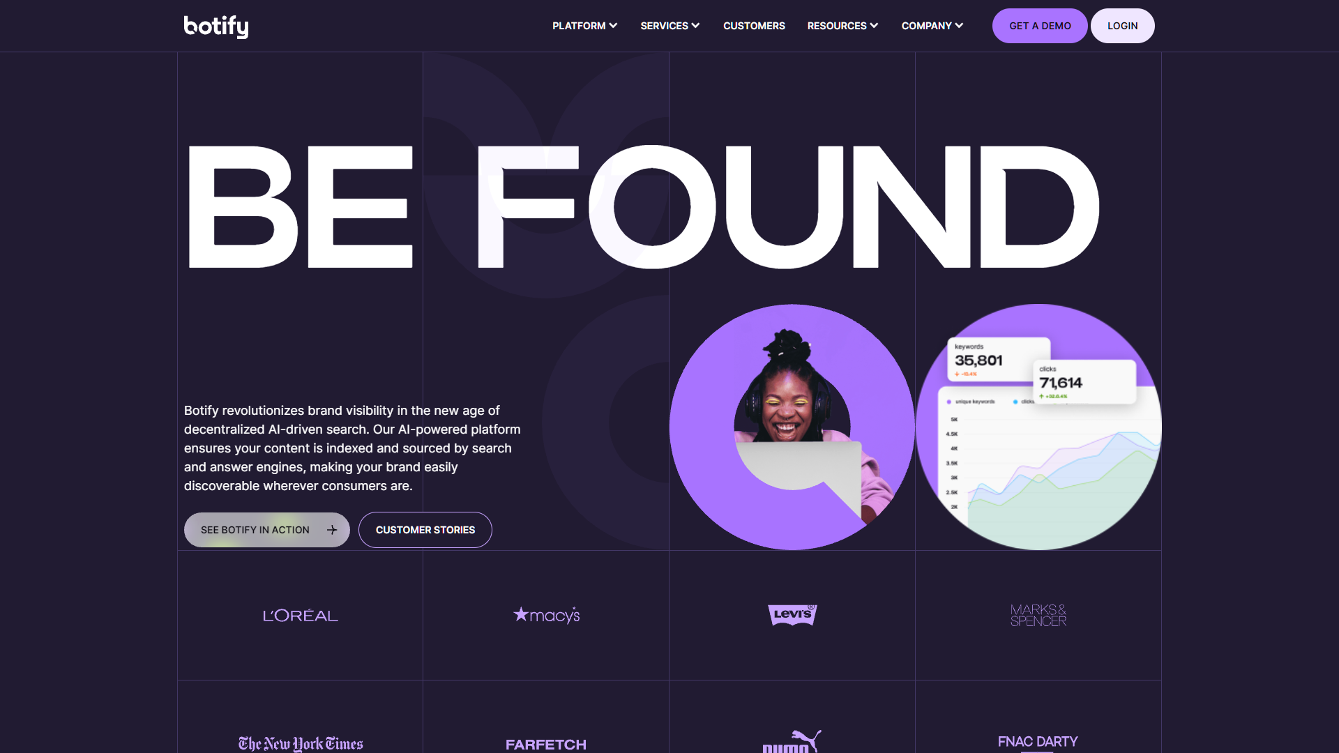 Screenshot for Botify AI