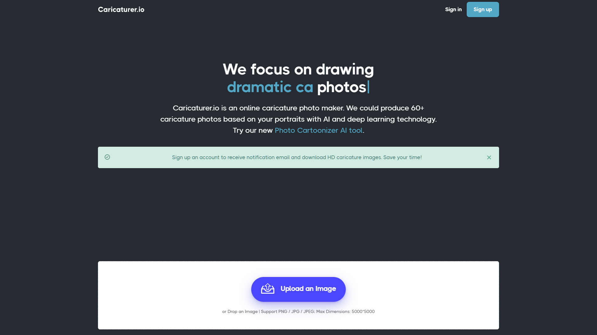 Screenshot for Caricaturer