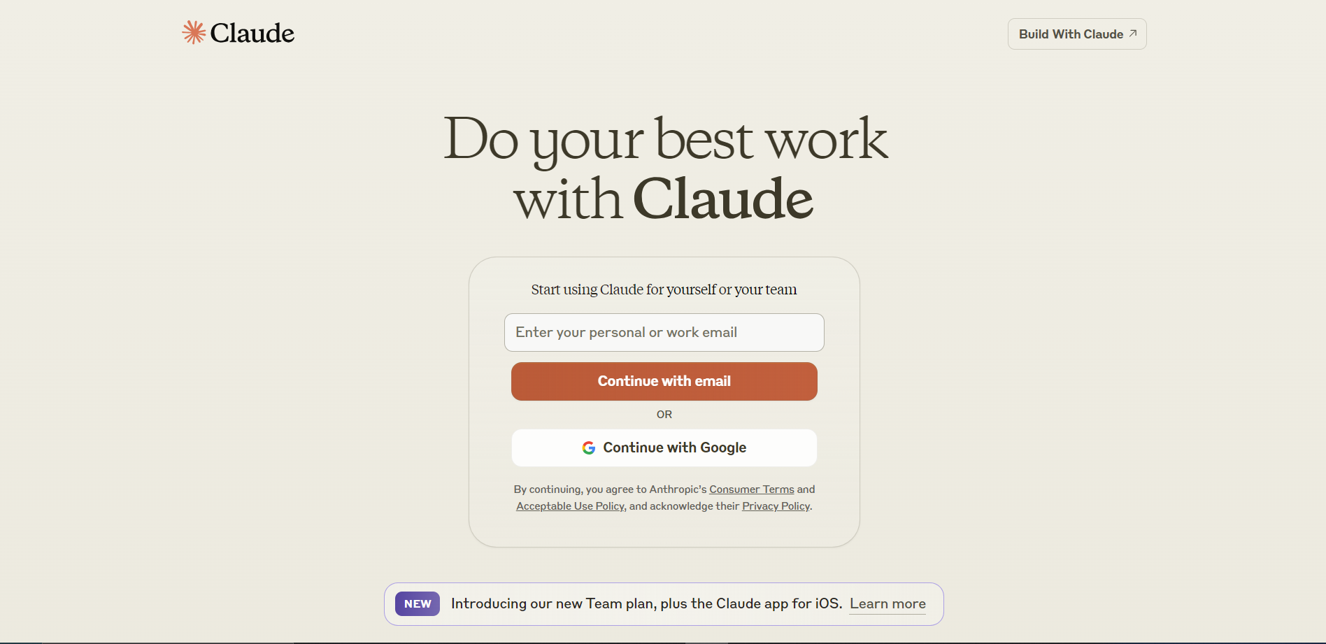 Screenshot for Claude