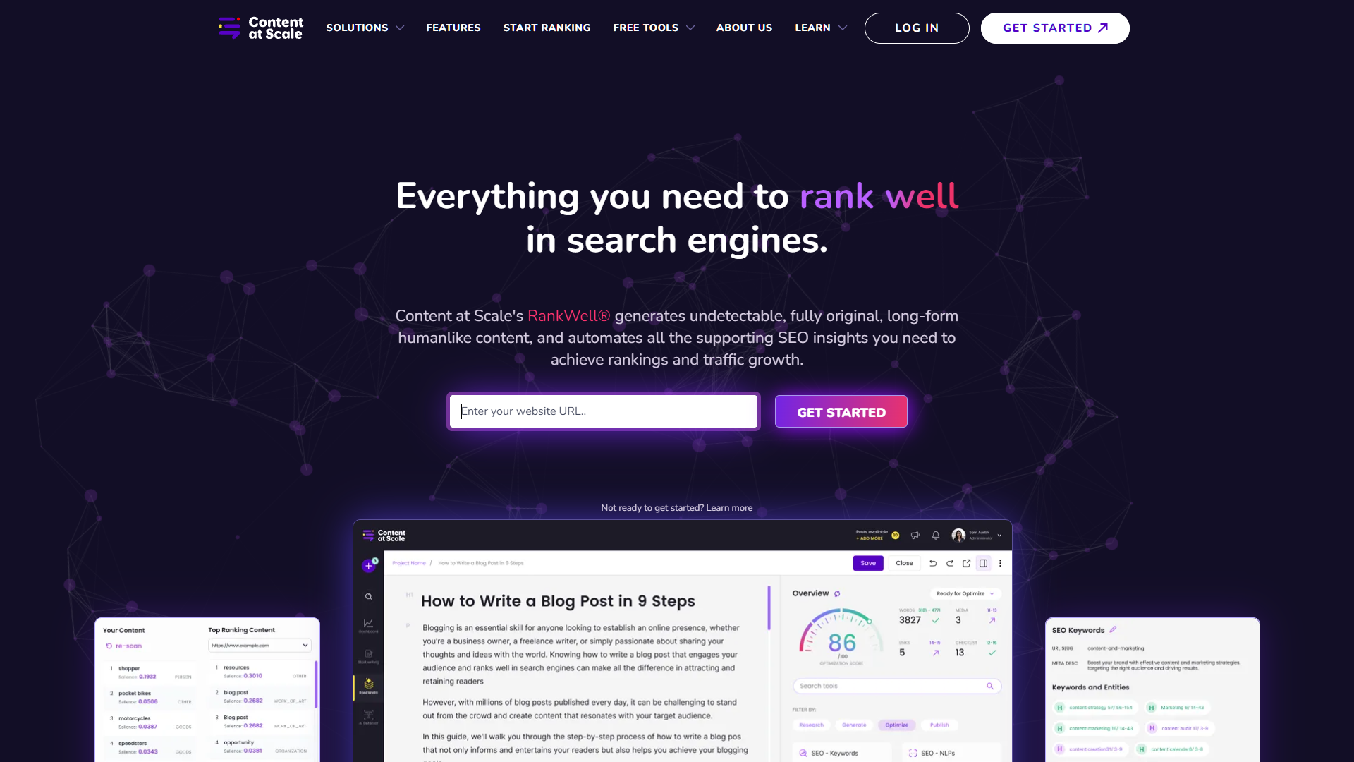 Screenshot for Content at Scale