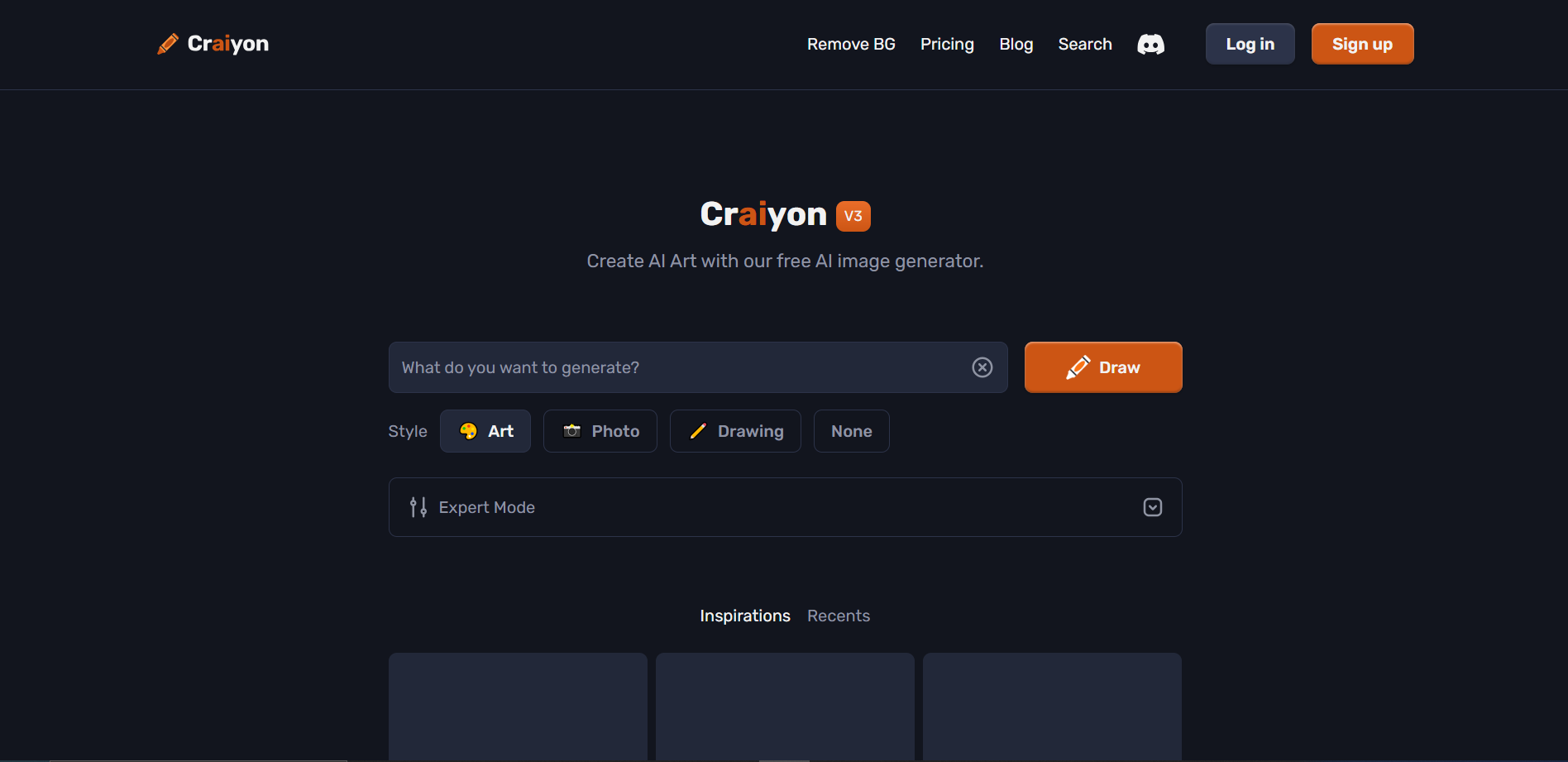 Screenshot for Craiyon