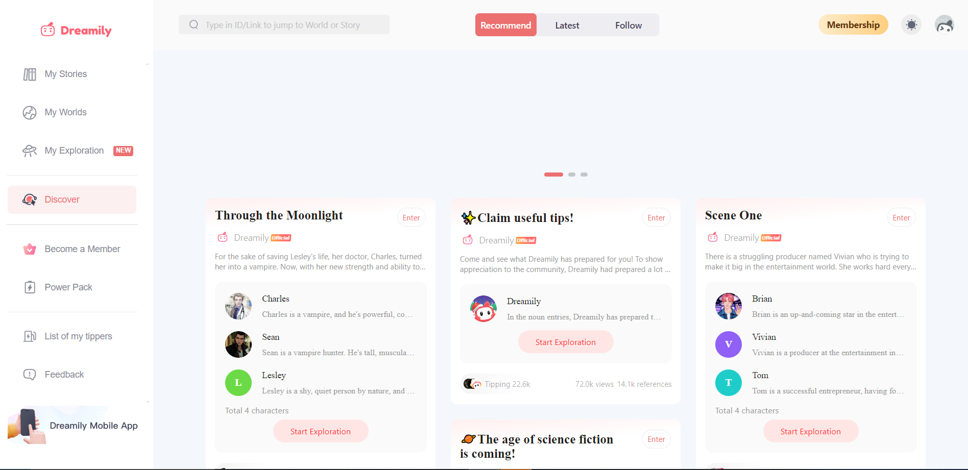 Screenshot for Dreamily