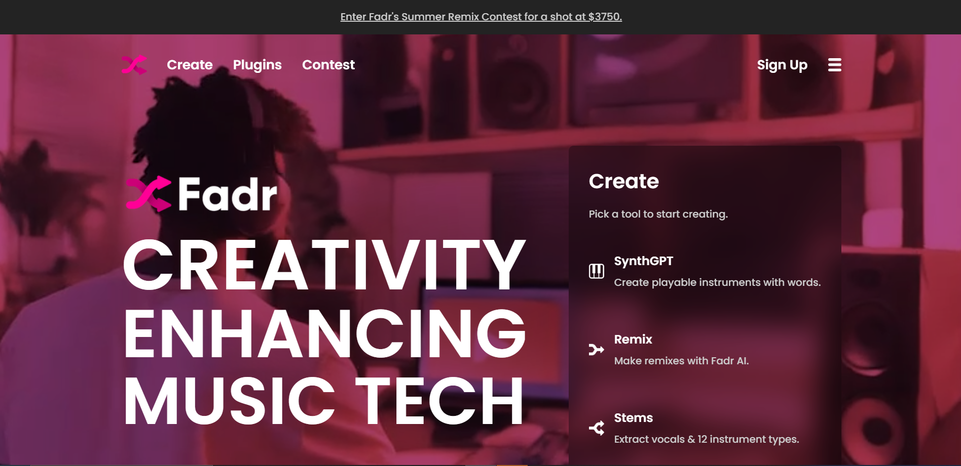 Screenshot for Fadr