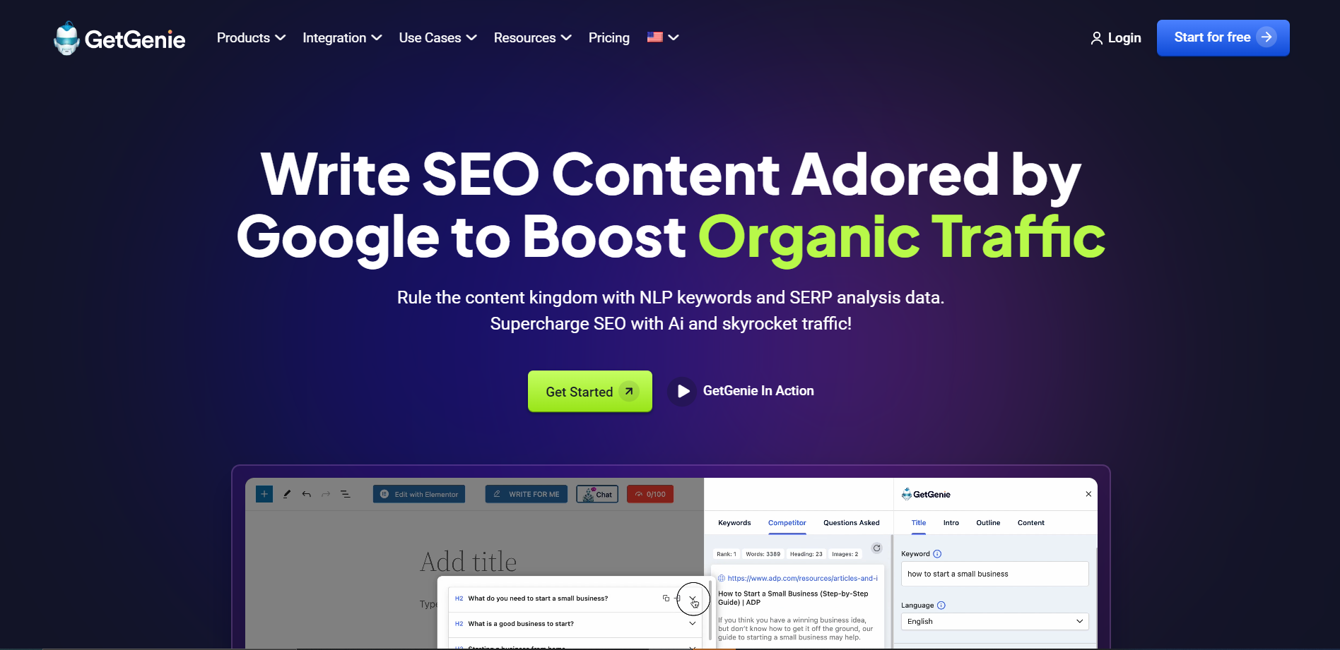 Screenshot for GetGenie