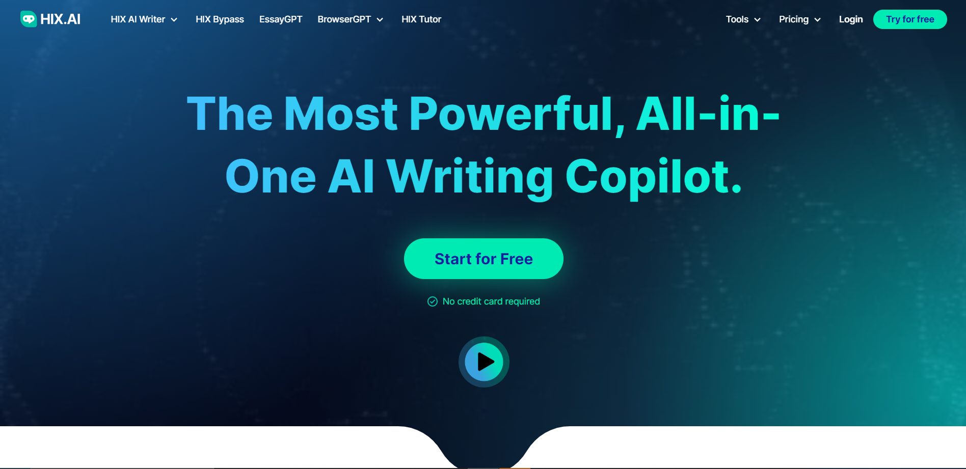 Screenshot for HIX.AI