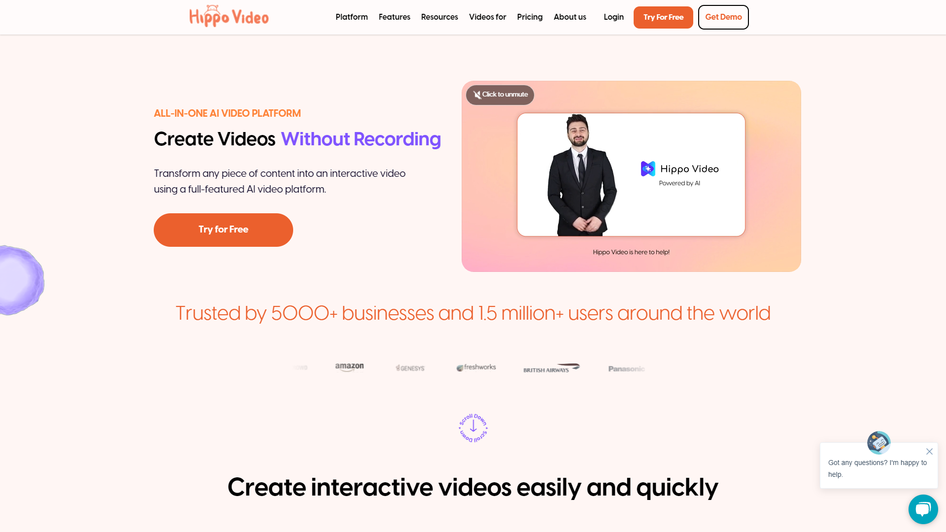 Screenshot for Hippo Video