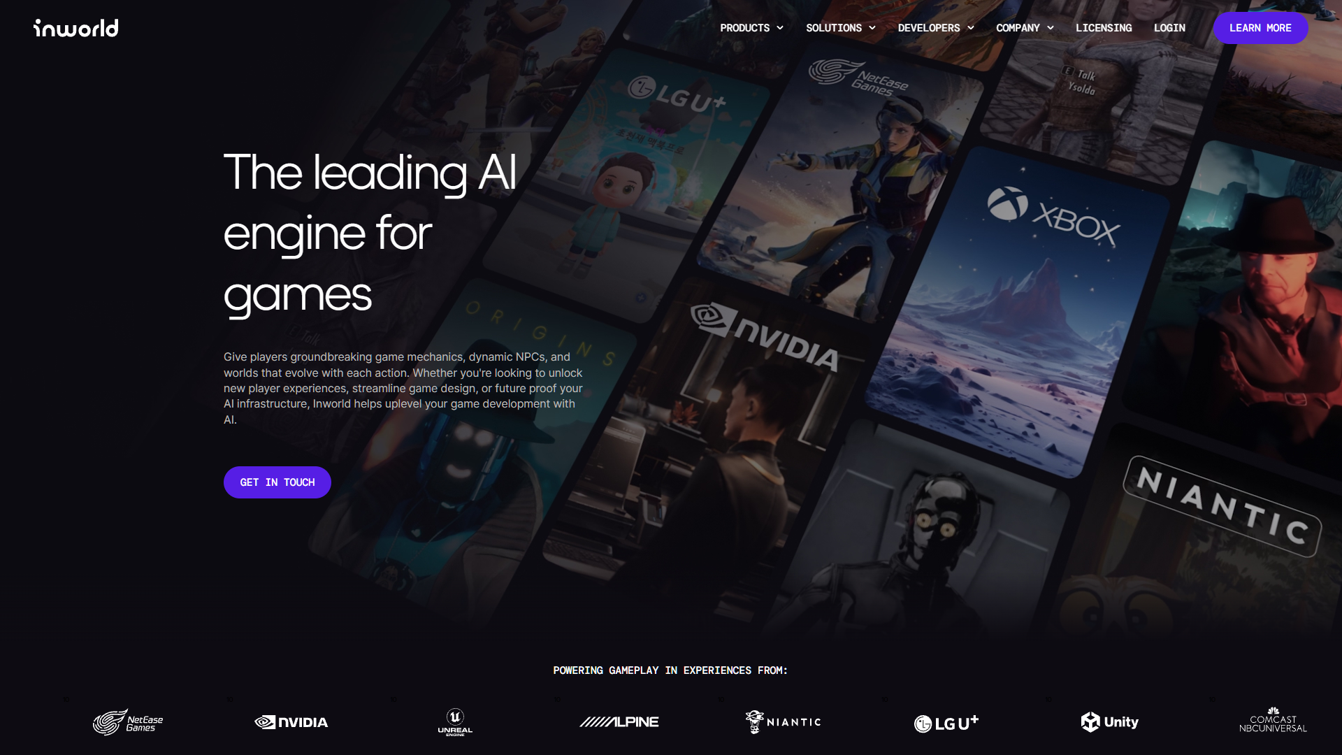 Screenshot for Inworld AI