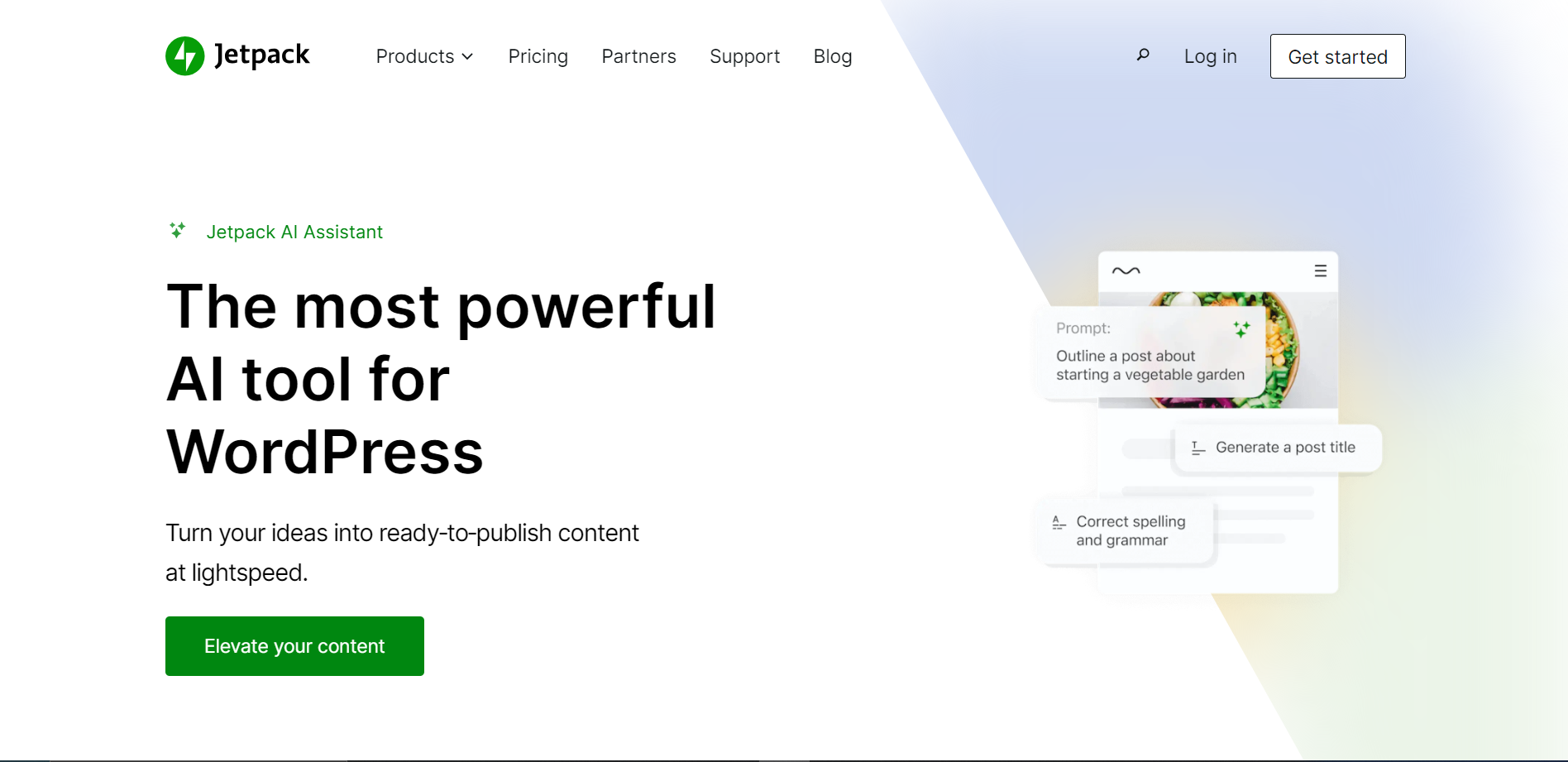Screenshot for Jetpack AI