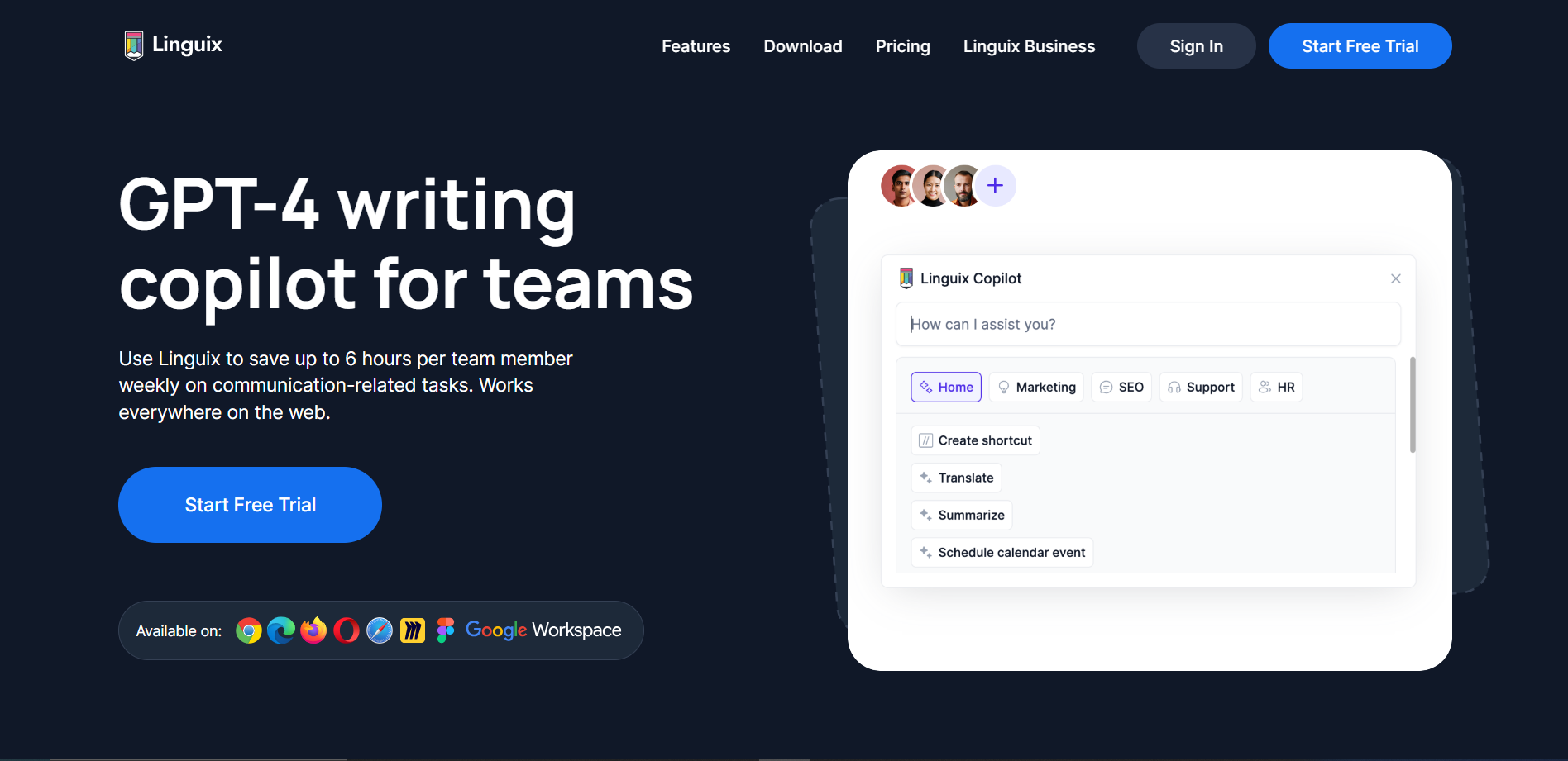 Screenshot for Linguix