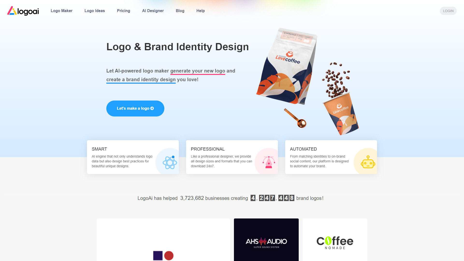 Screenshot for LogoAI