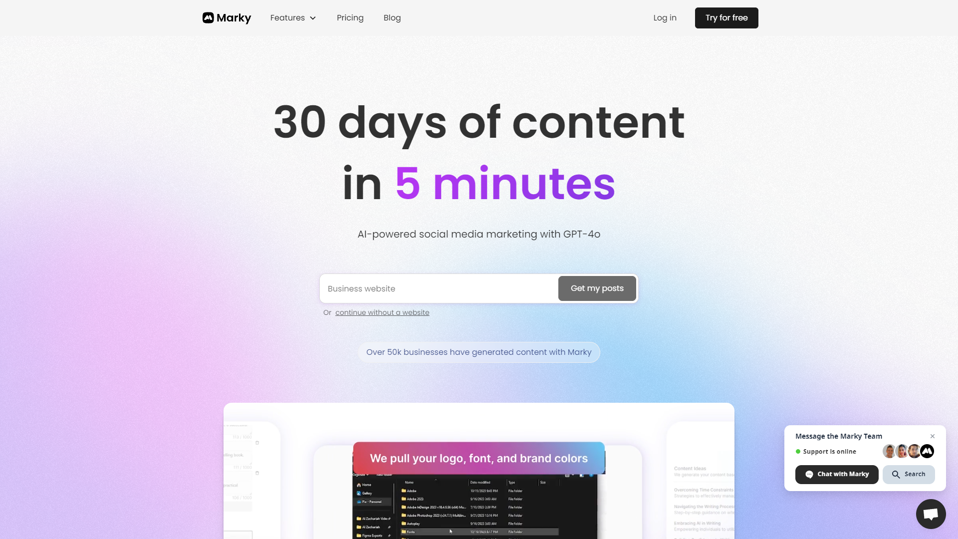 Screenshot for Marky