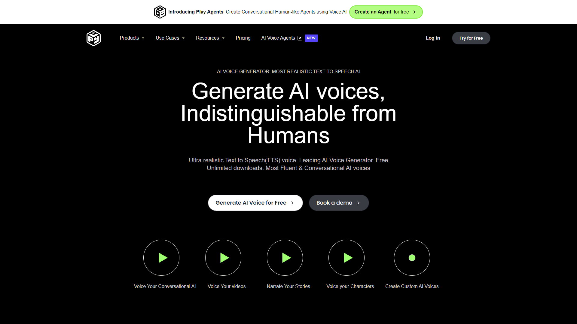 Screenshot for Play.ht