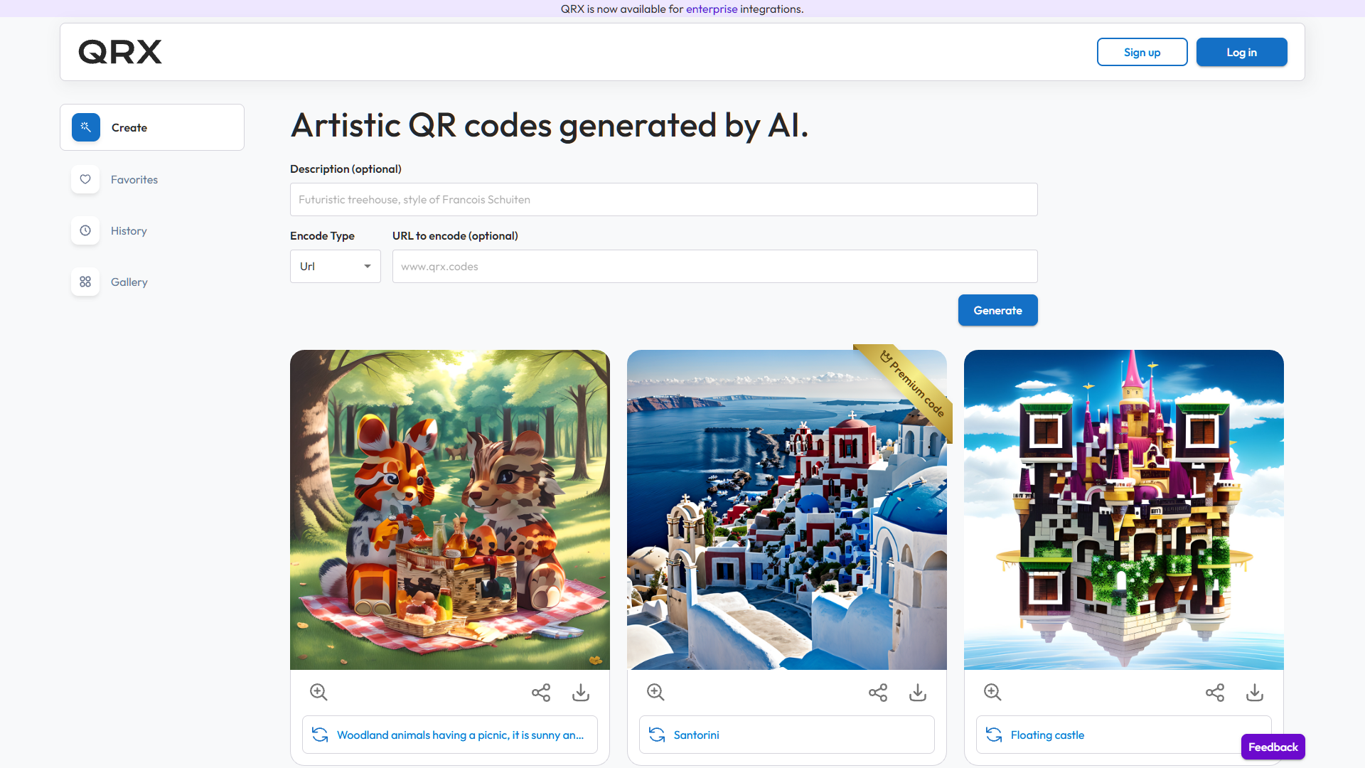 QRX Codes
