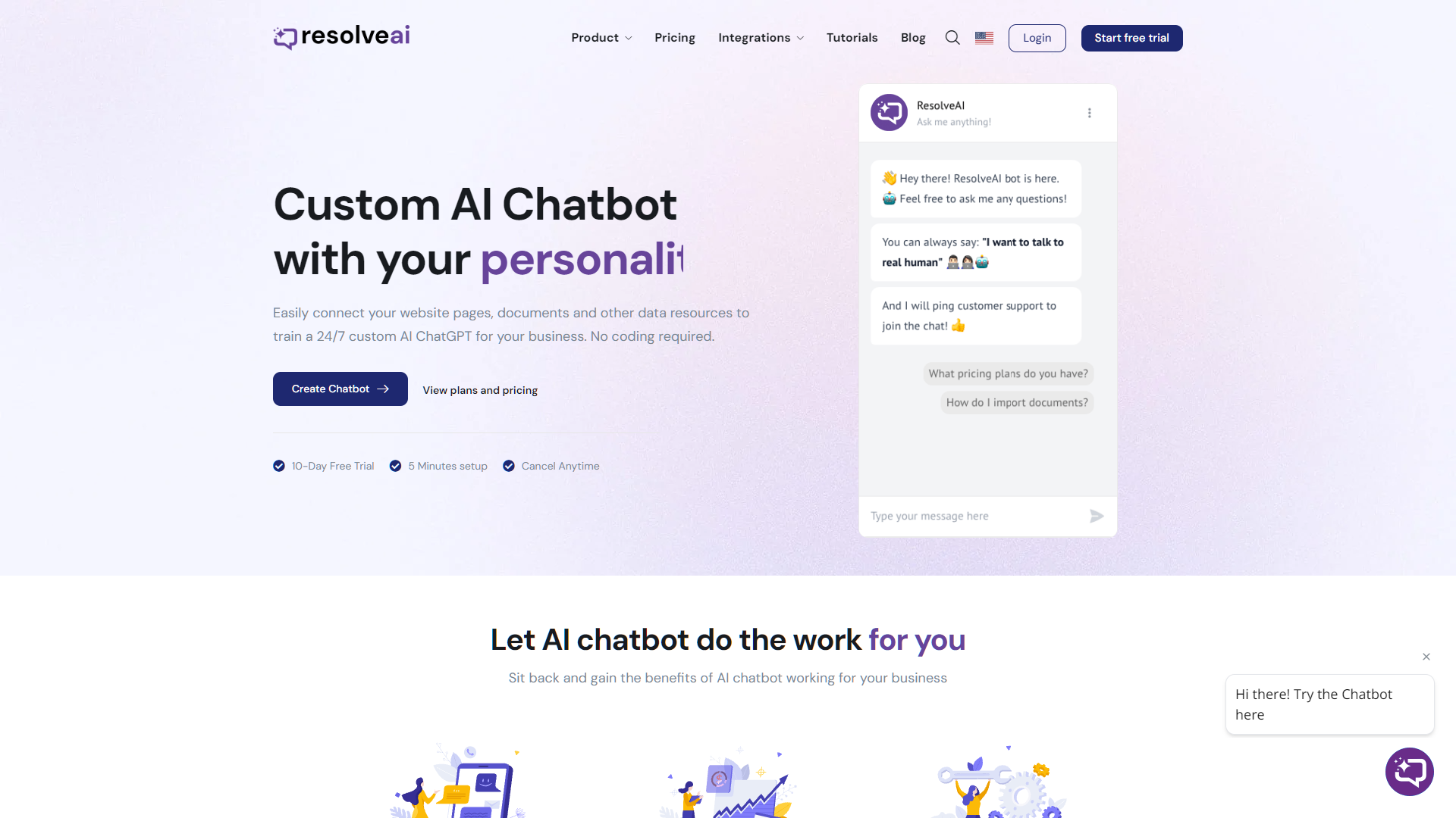 Screenshot for ResolveAI