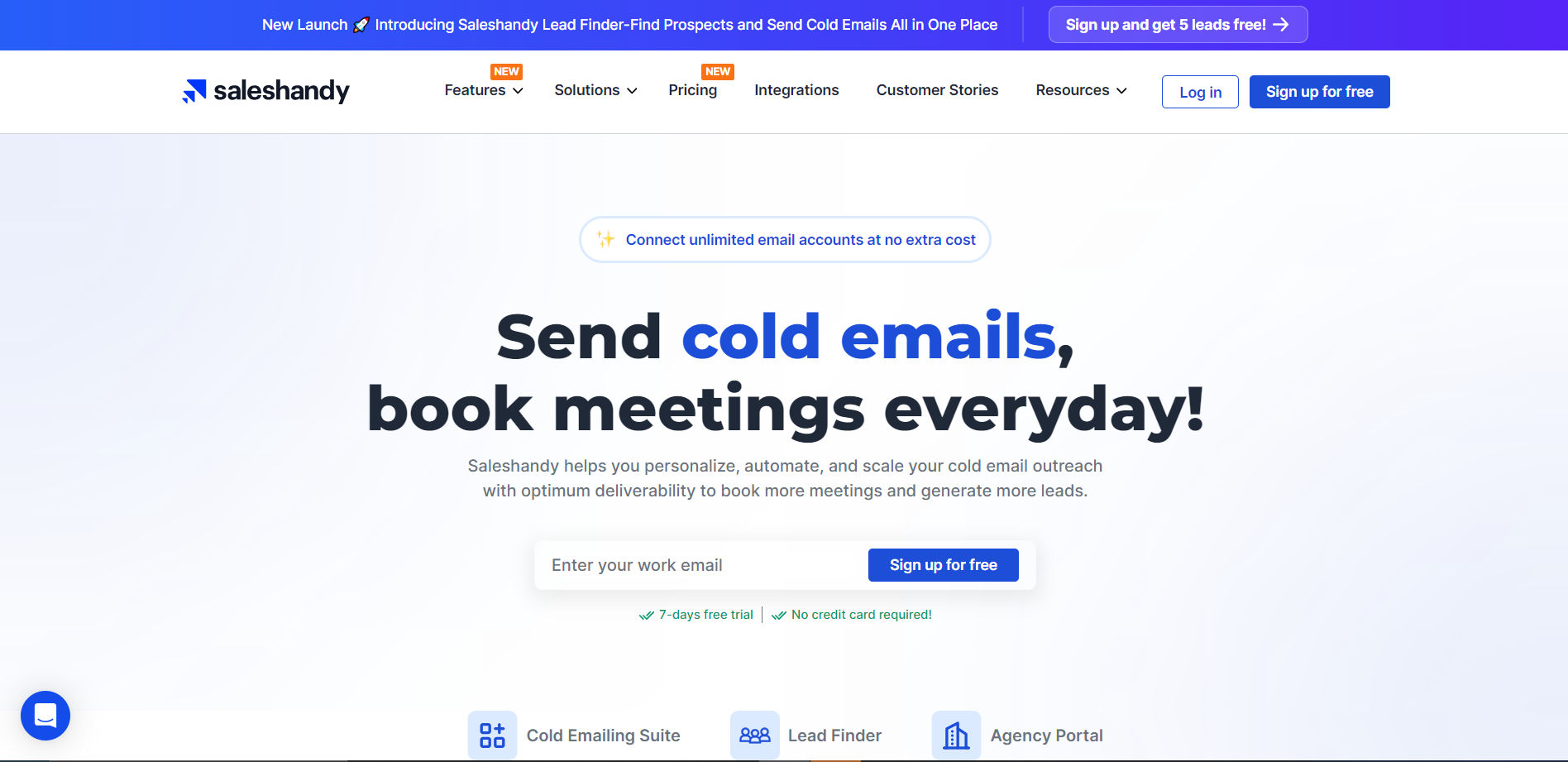 Screenshot for Saleshandy