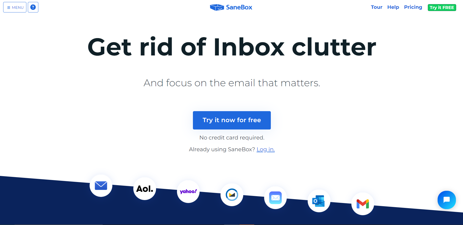 Screenshot for SaneBox