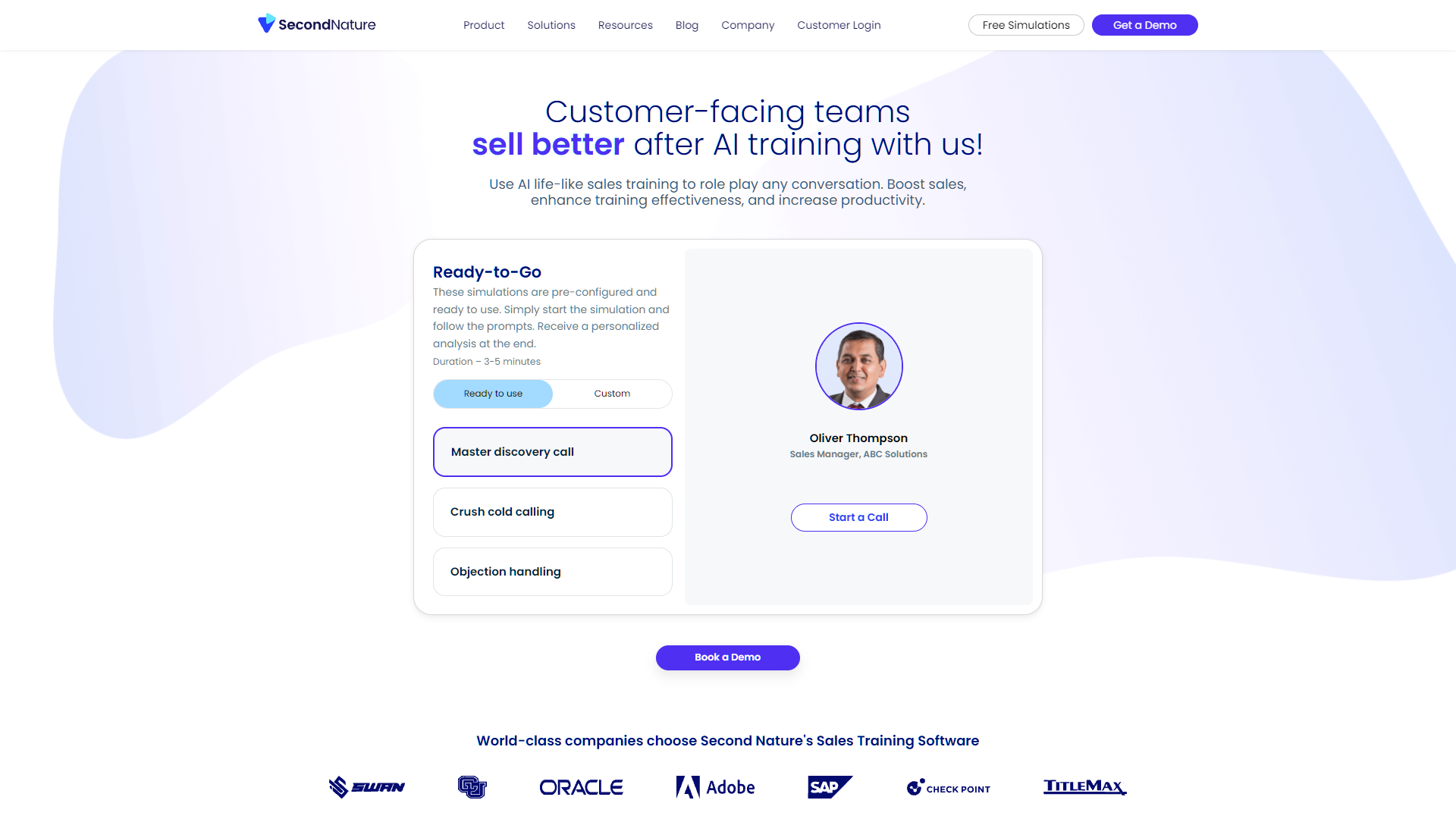 Screenshot for Second Nature AI