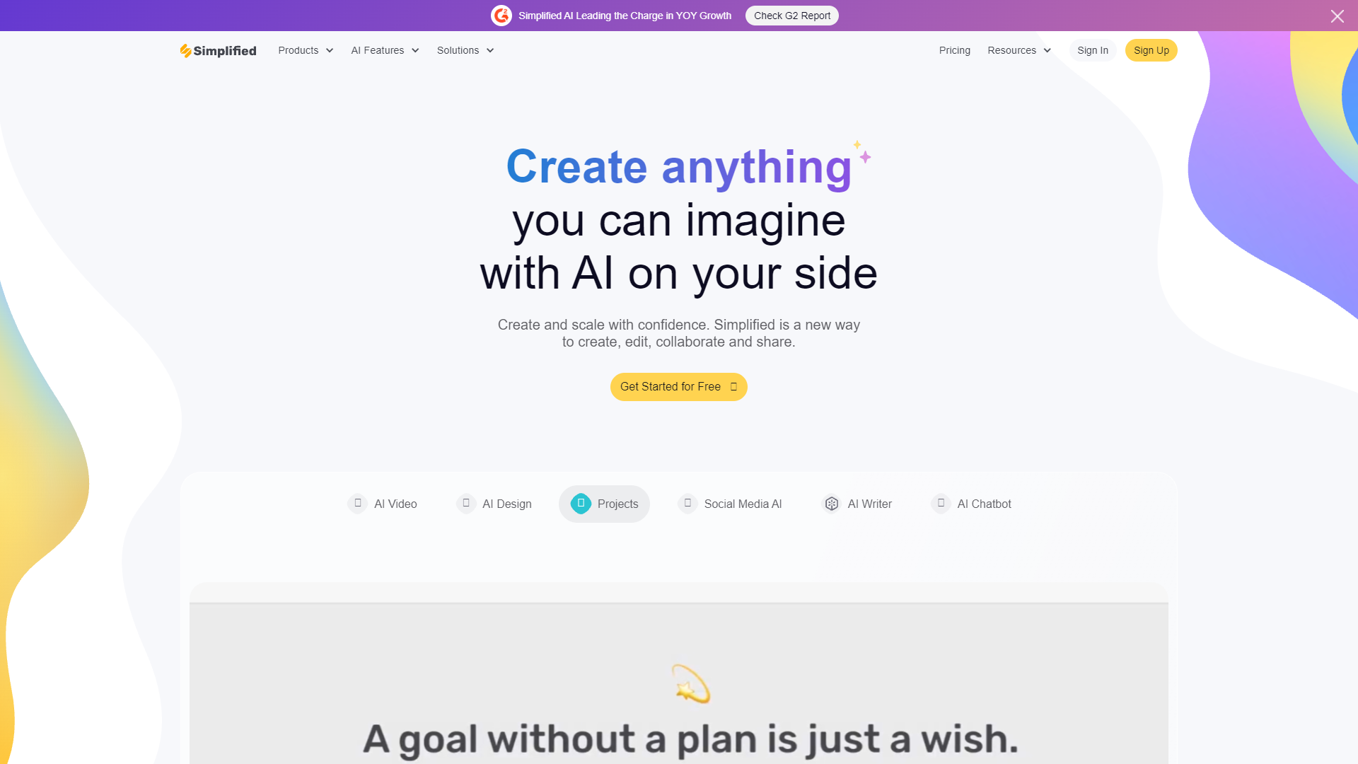 Simplified AI