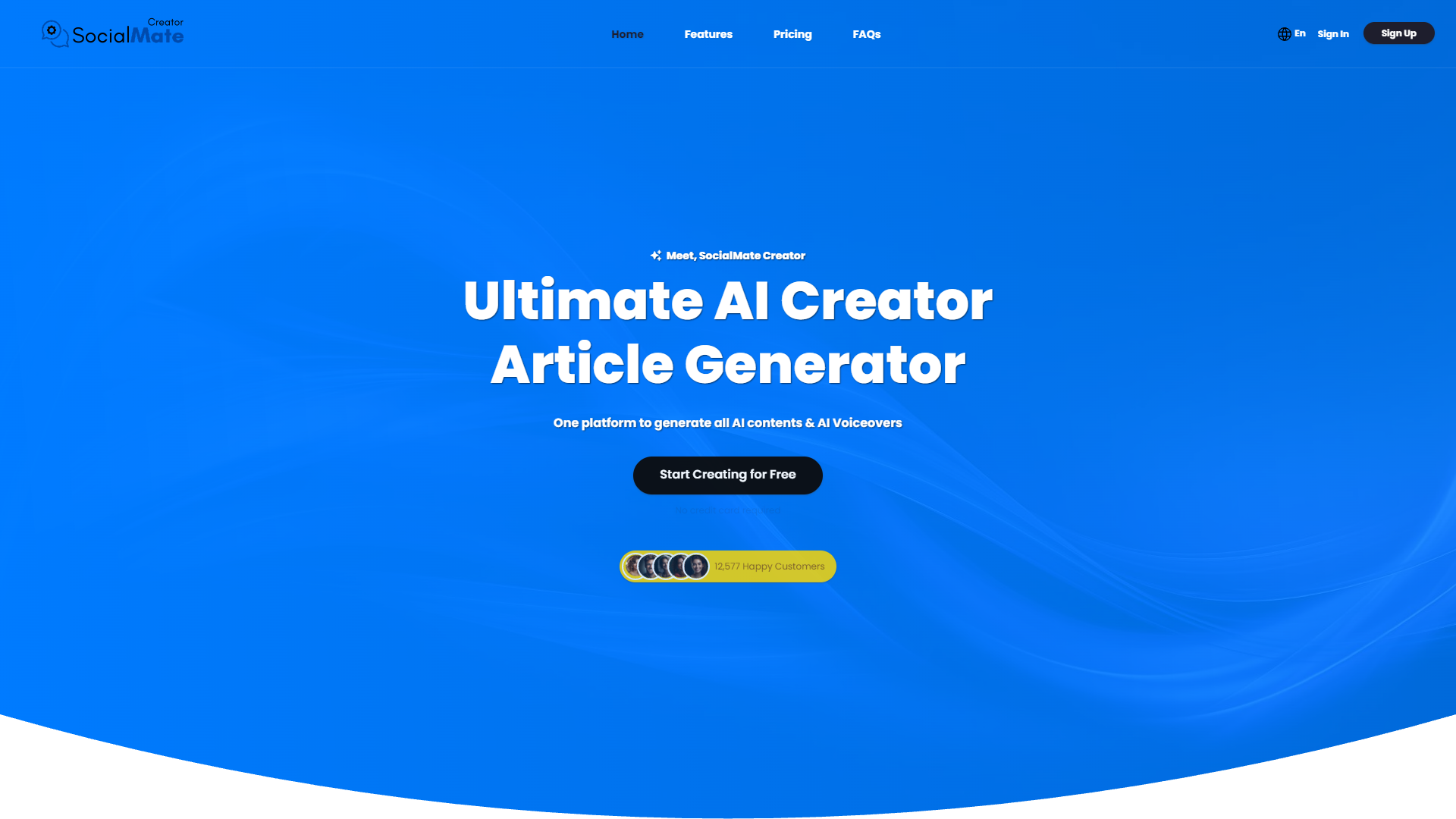 Screenshot for SocialMate Creator