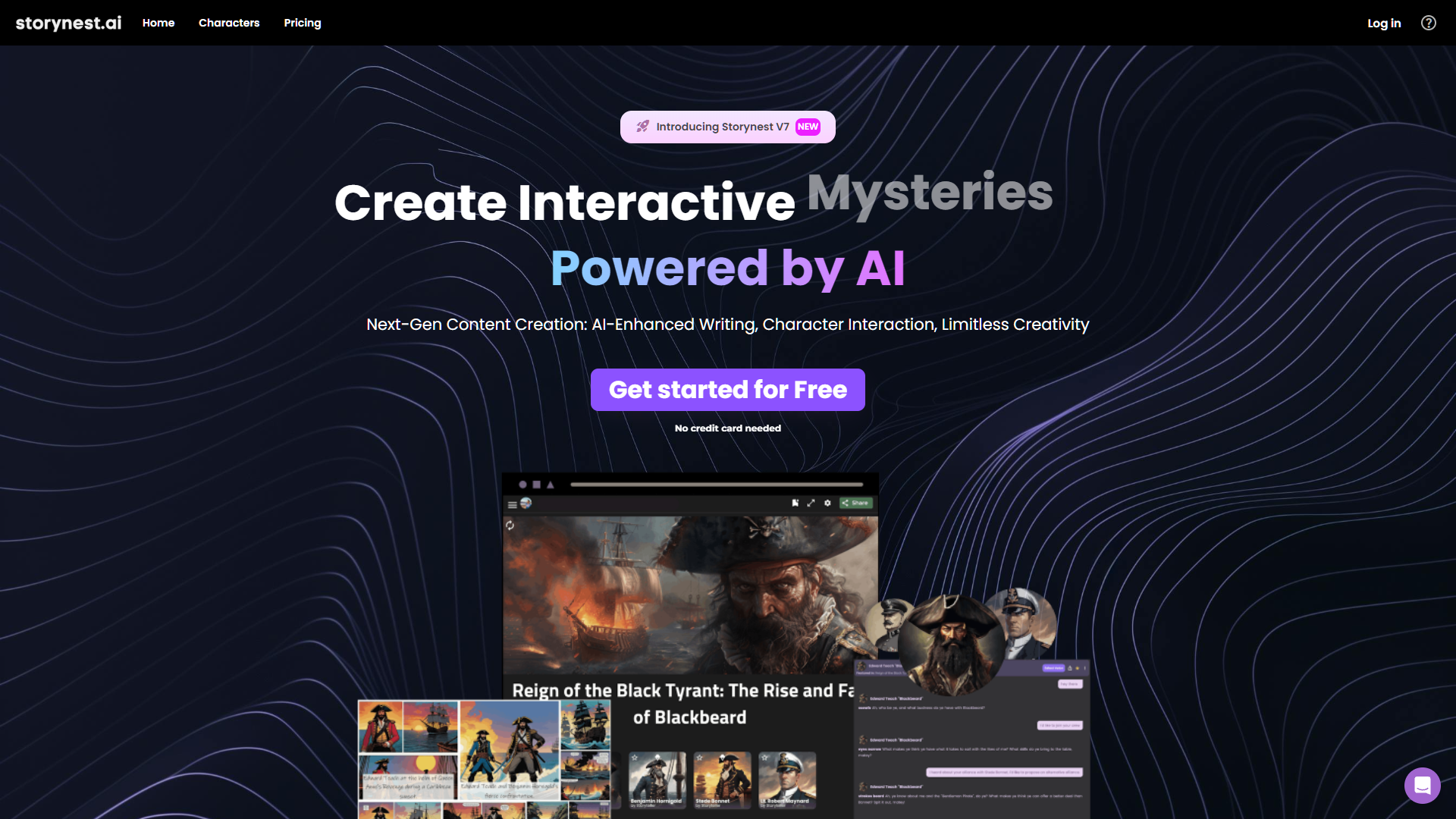 Screenshot for StoryNest AI