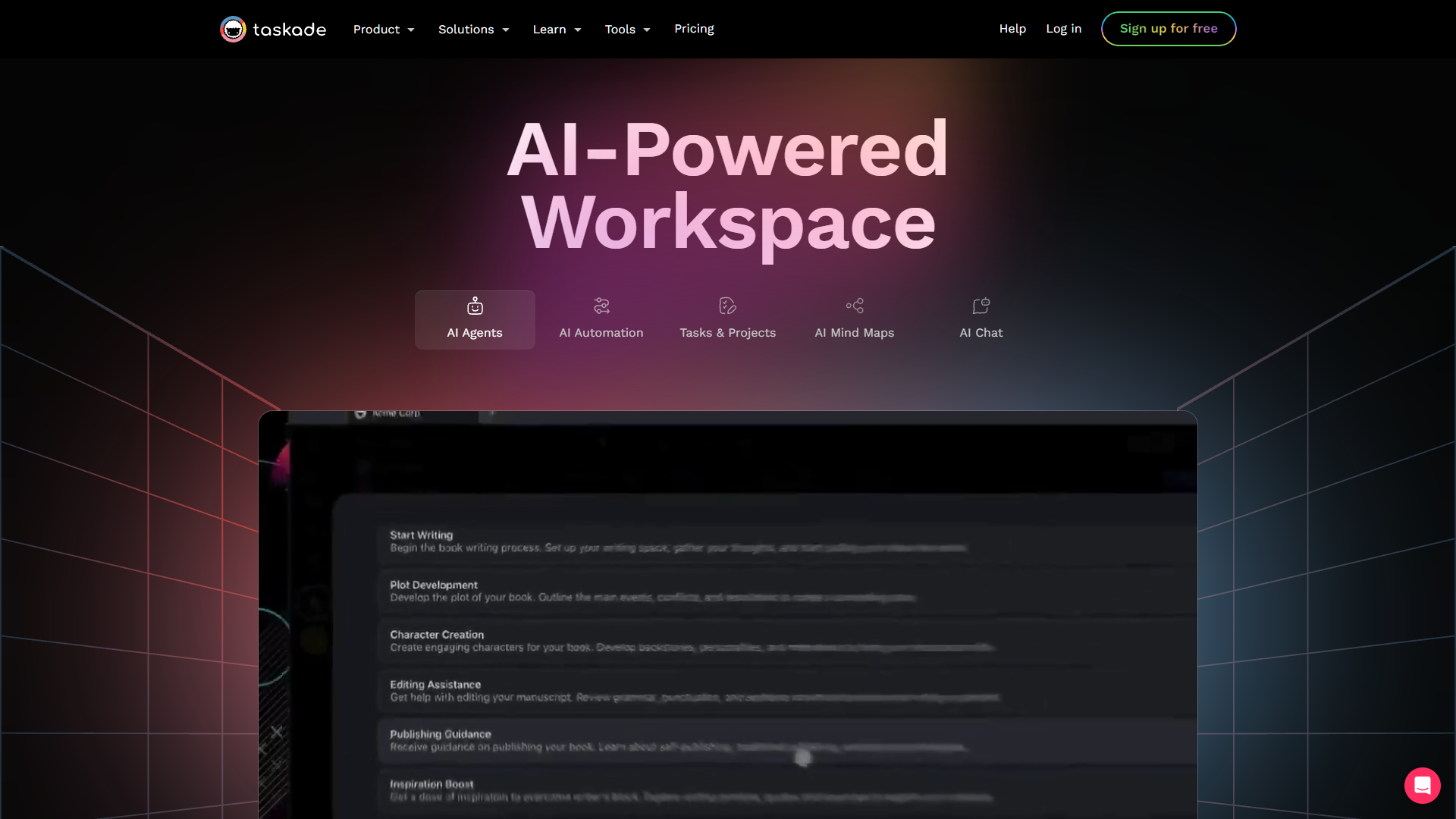 Screenshot for Taskade