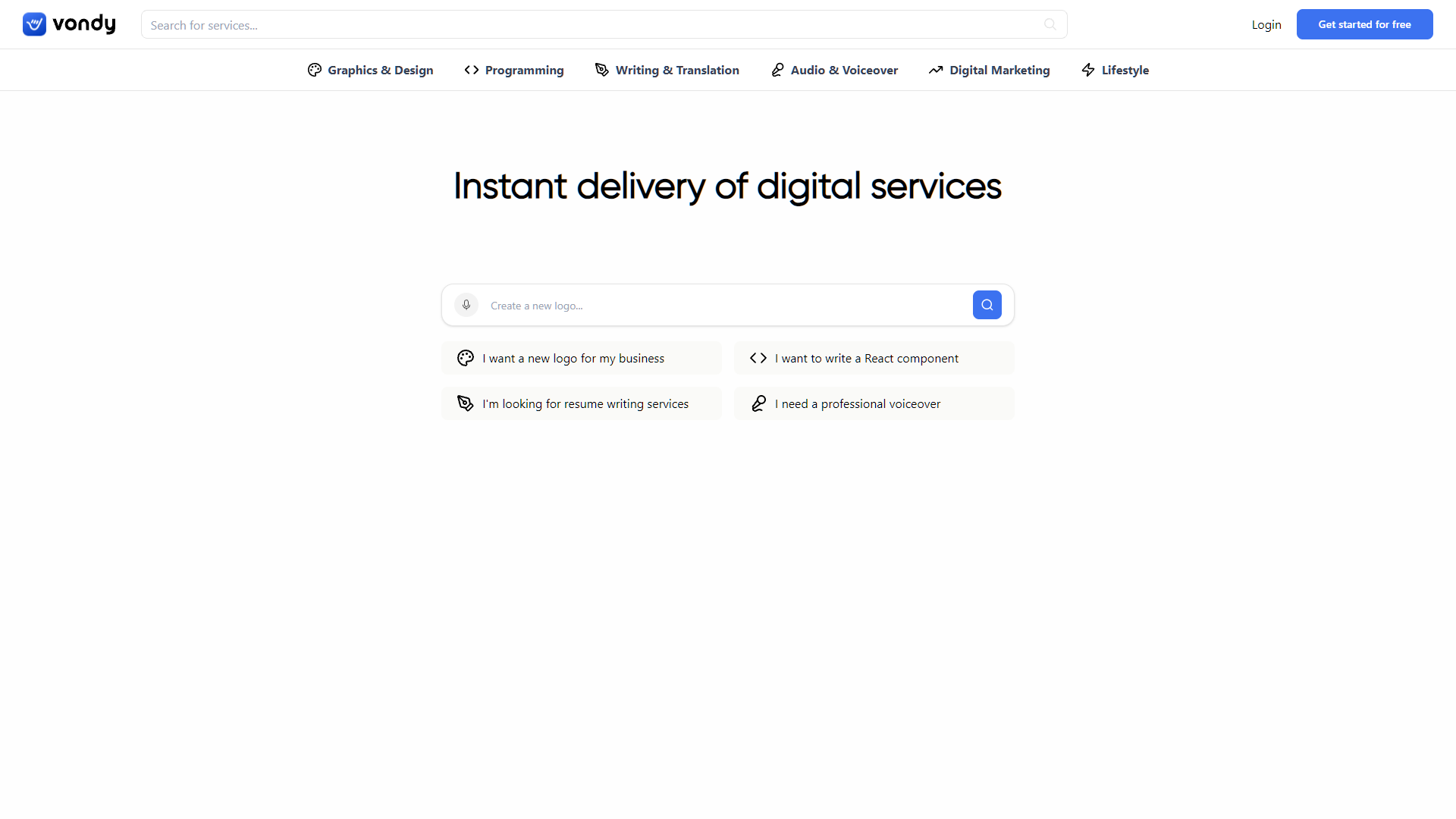 Screenshot for Vondy