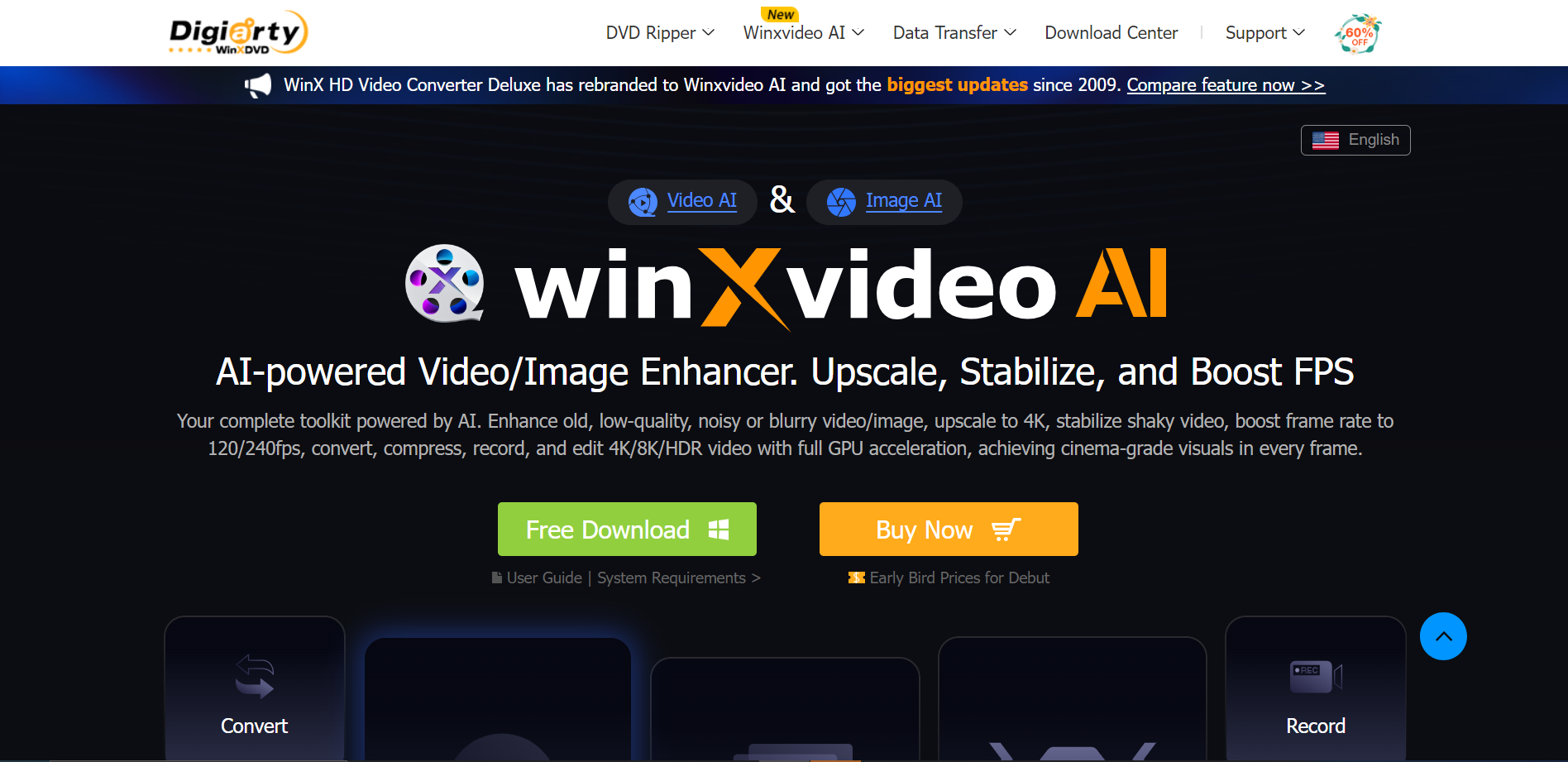 Screenshot for Winxvideo AI