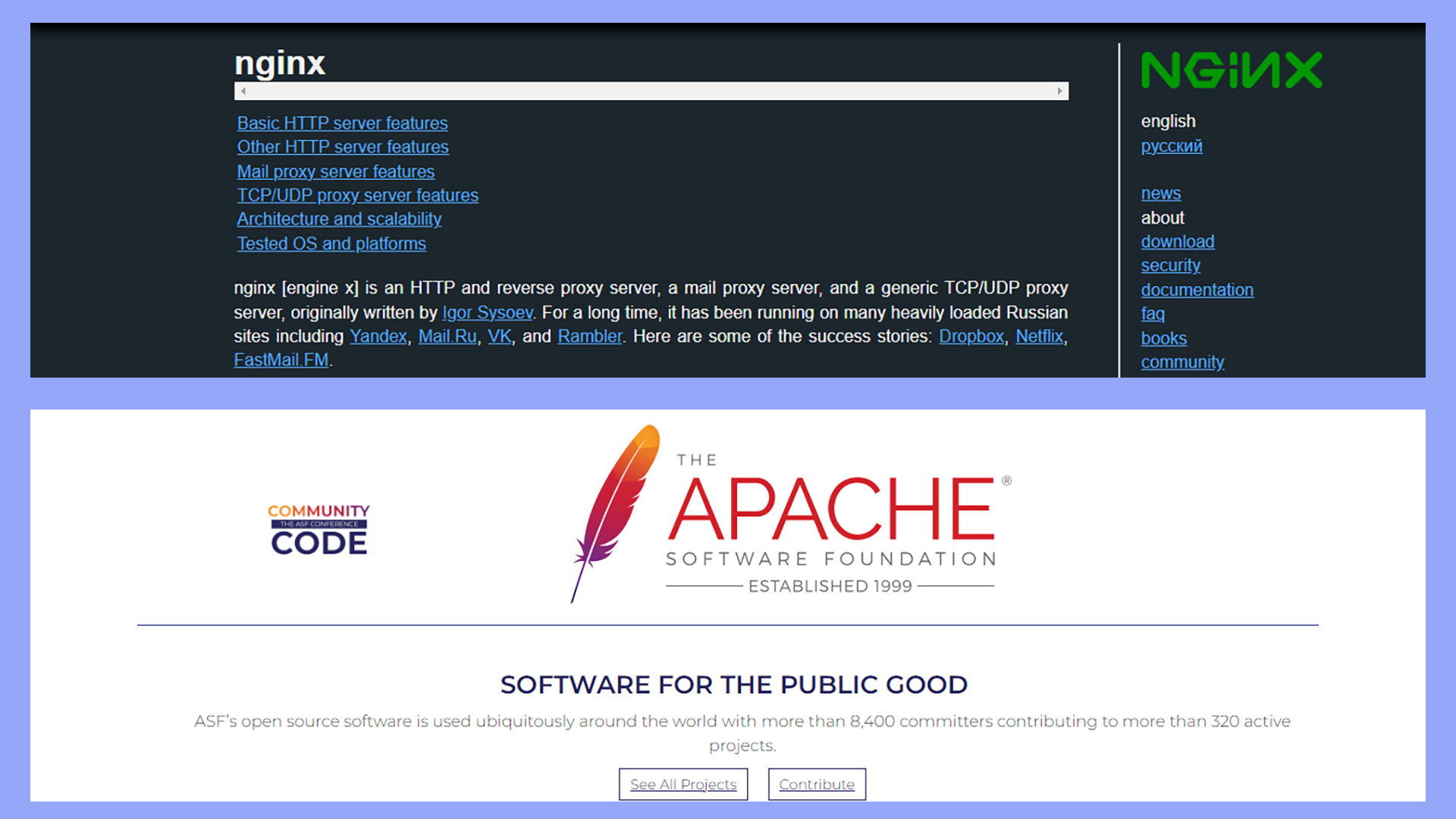 Los servidores Nginx y Apache ayudan a los usuarios a aprovechar el entorno localhost para el desarrollo y las pruebas web.