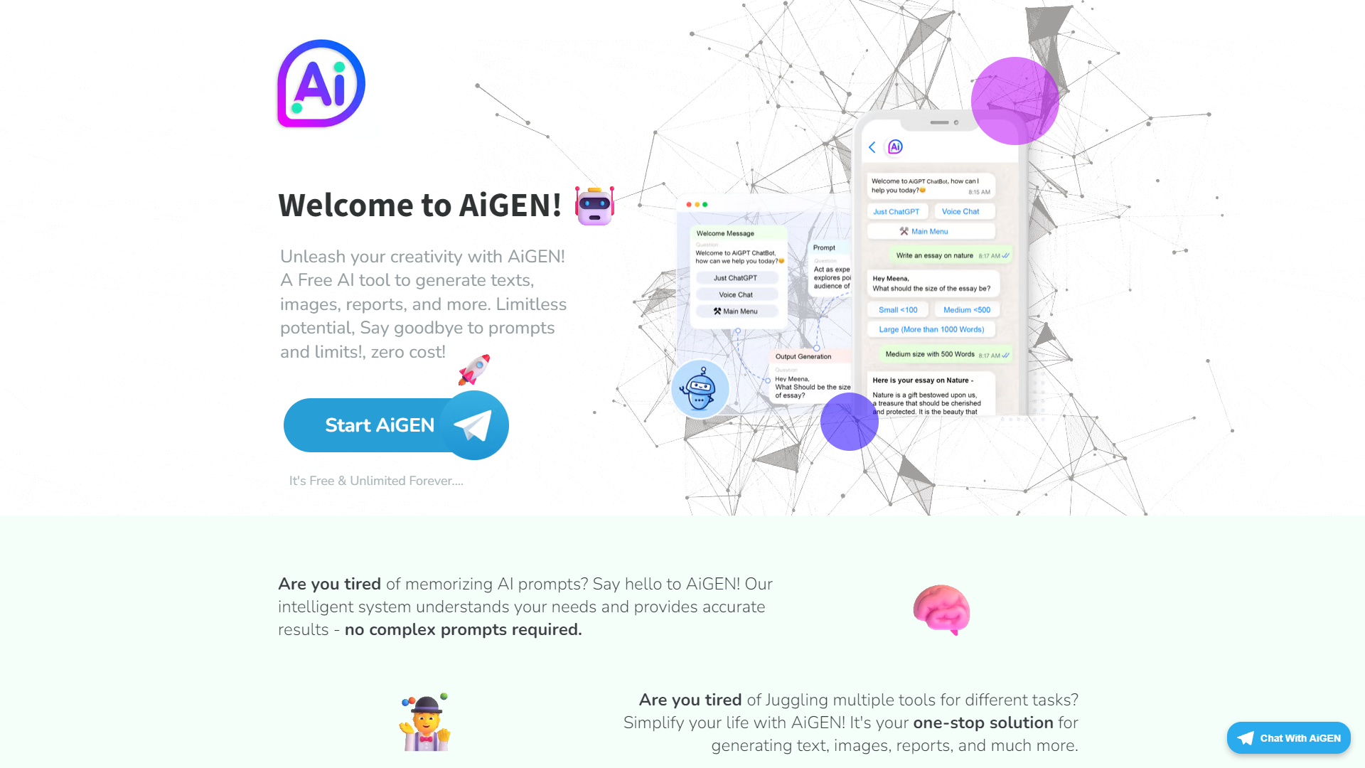 Screenshot for AiGEN