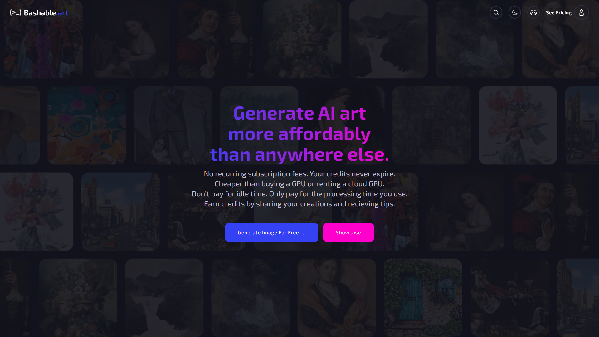 Screenshot for Bashable Art