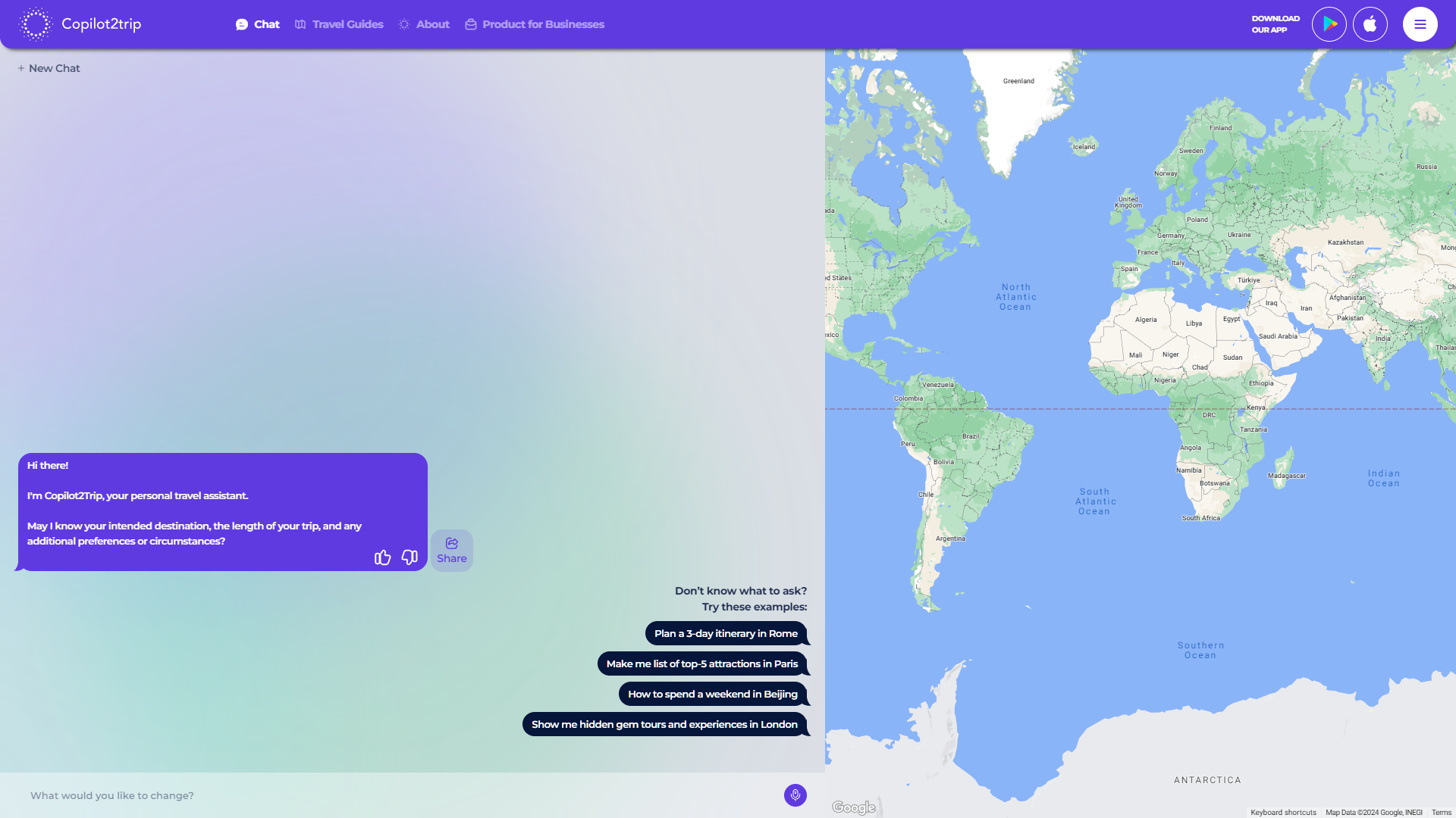 Screenshot for Copilot2Trip