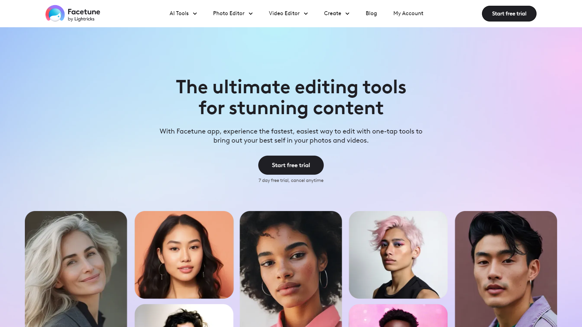 Screenshot for Facetune