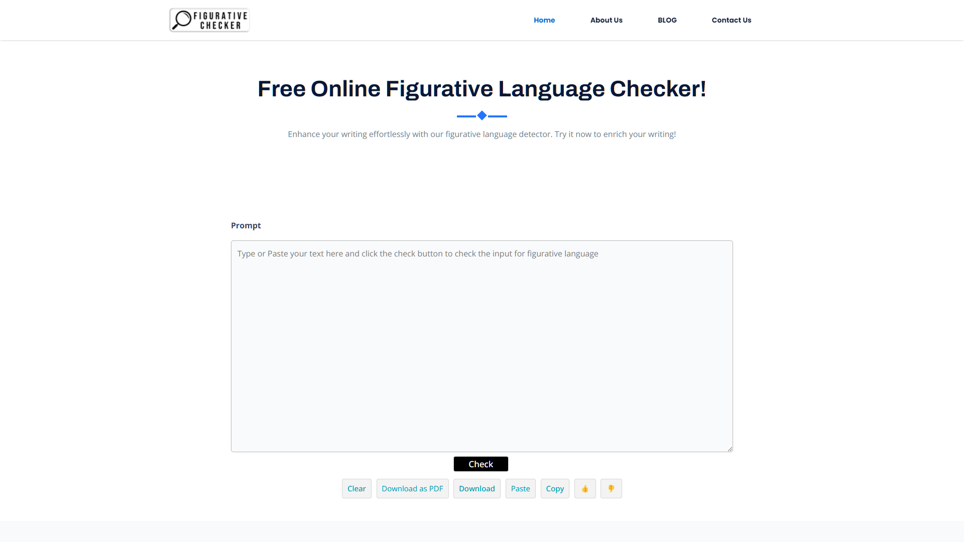 Screenshot for Figurative Checker