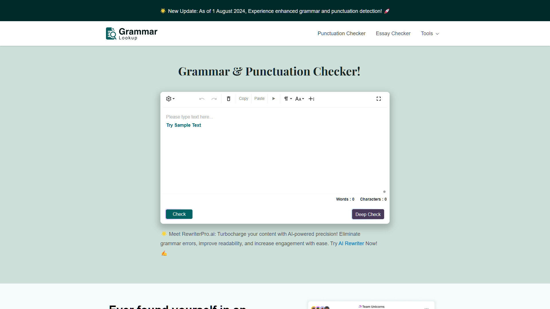 Screenshot for Grammarlookup