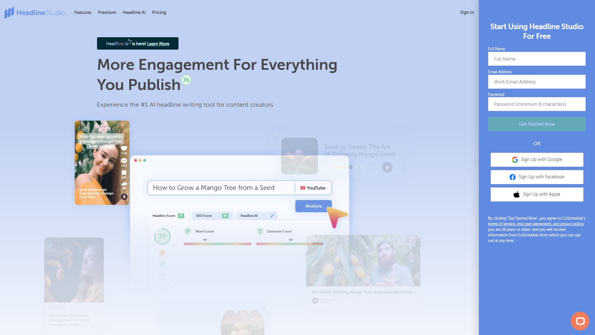 Screenshot for Headline Studio