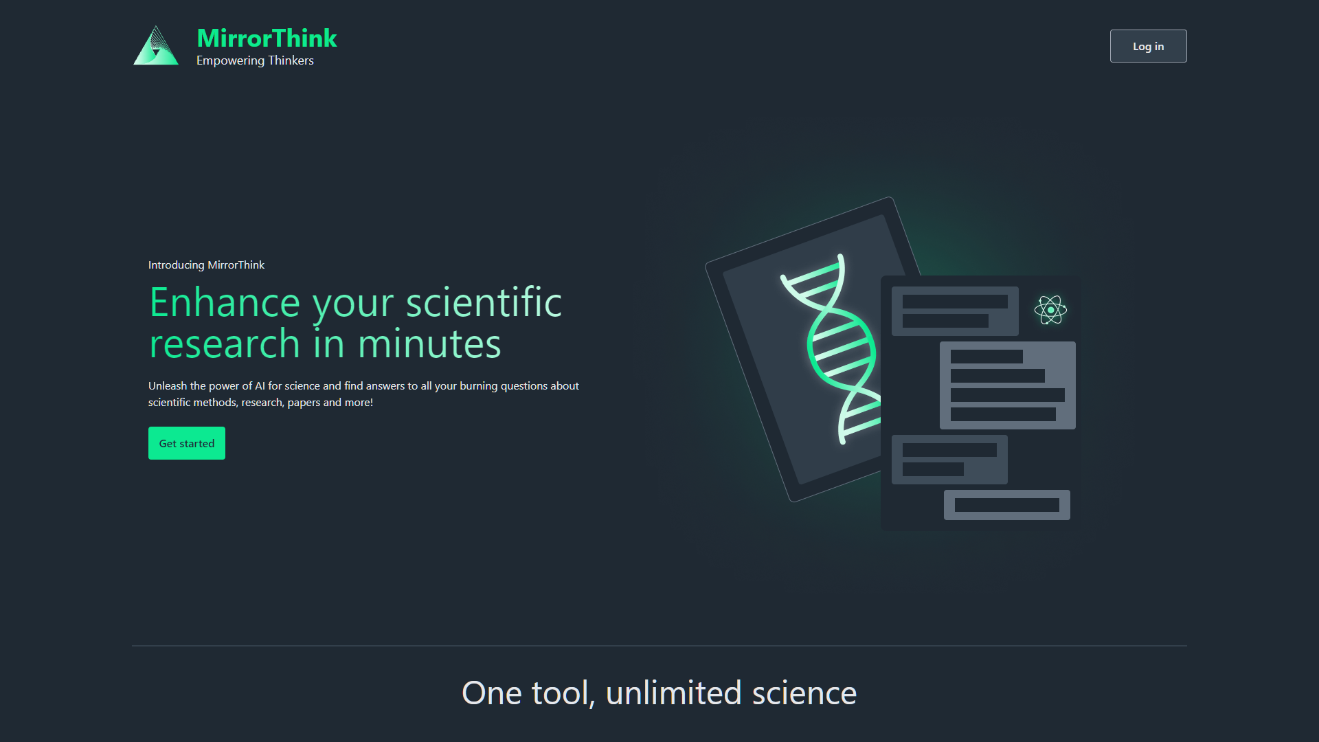 Screenshot for MirrorThink