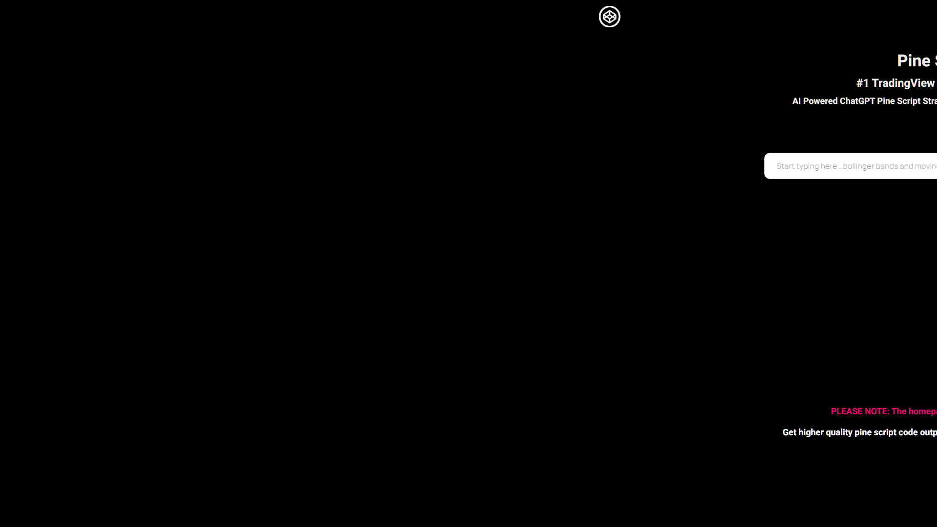Screenshot for Pine Script Wizard